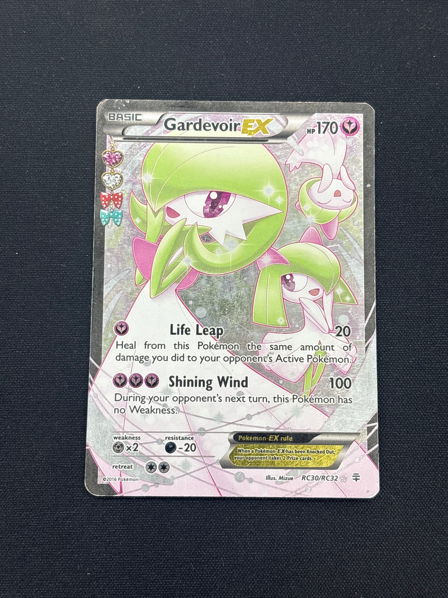 Auction Lot 4: Pokemon Gardevoir EX Card Conditions Vary