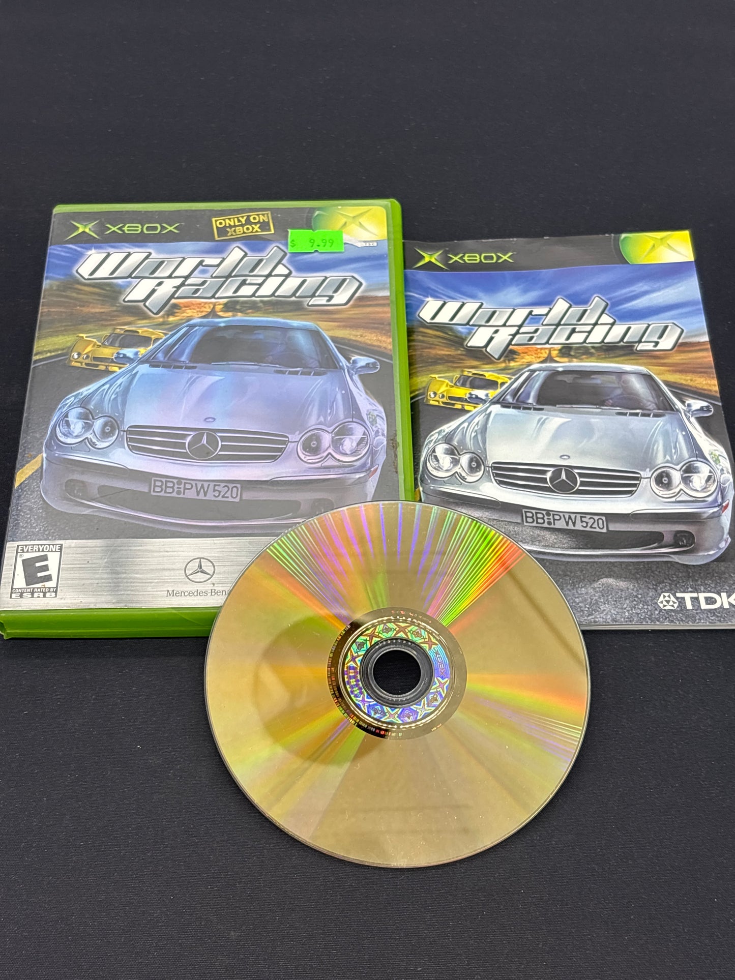 Auction Lot 117: XBOX Video Game World Racing CIB