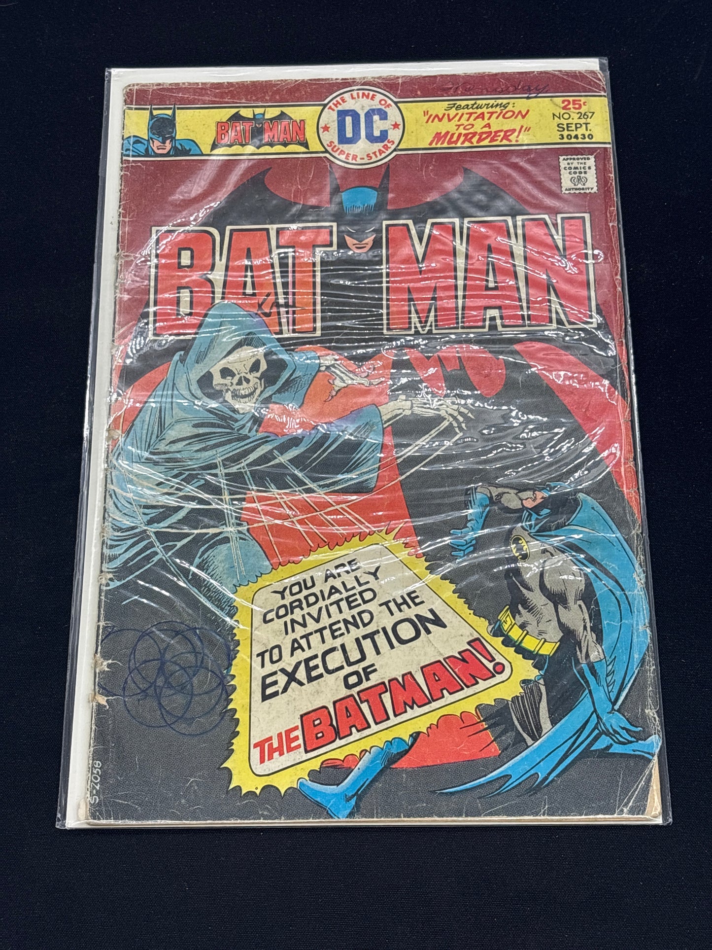 Auction Lot 304: DC Comics Batman Issue 267 Comic Book