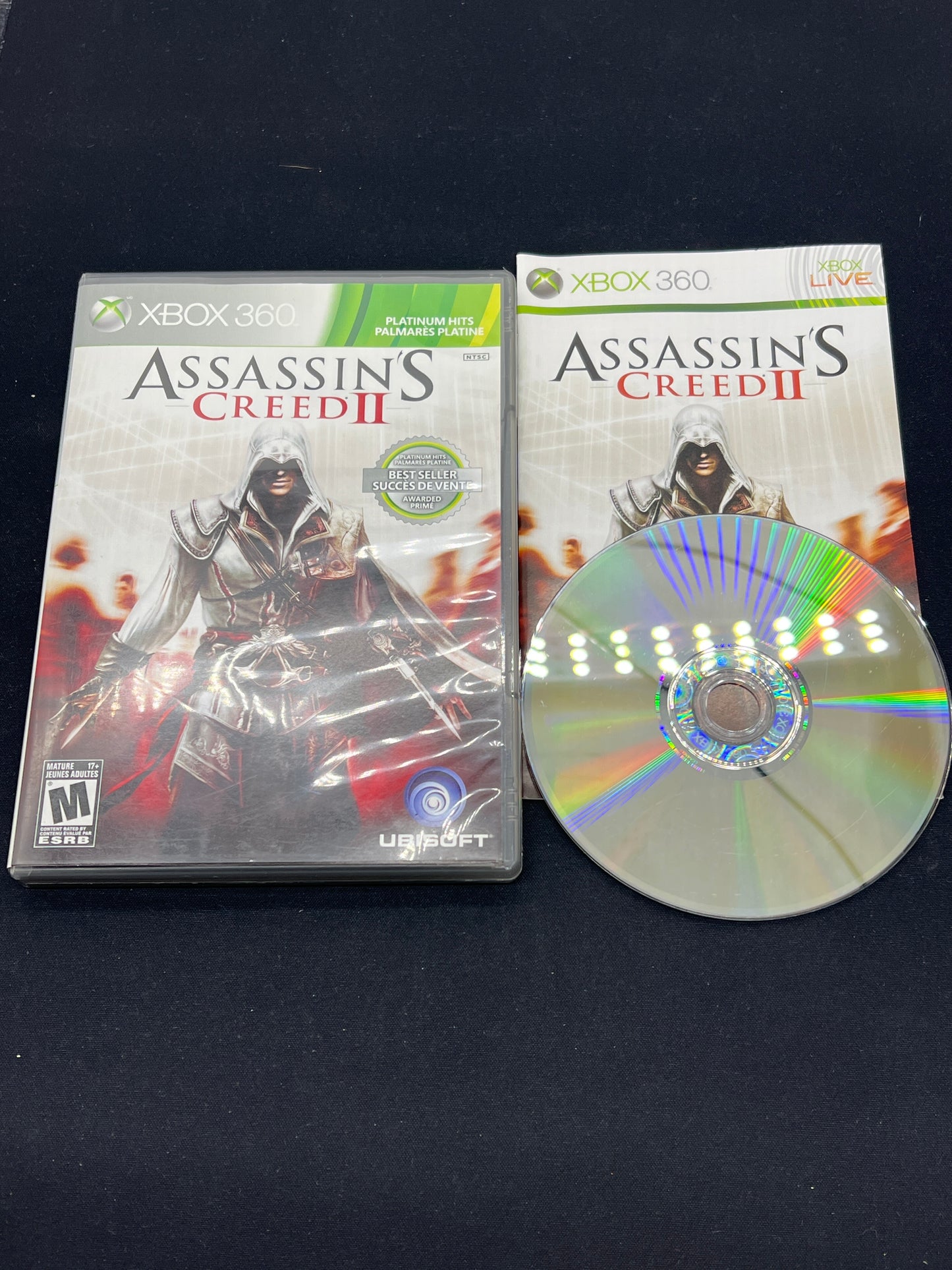 Auction Lot 209: XBOX 360 Video Game Lot of 3 Assassin's Creed I II Revelations CIB