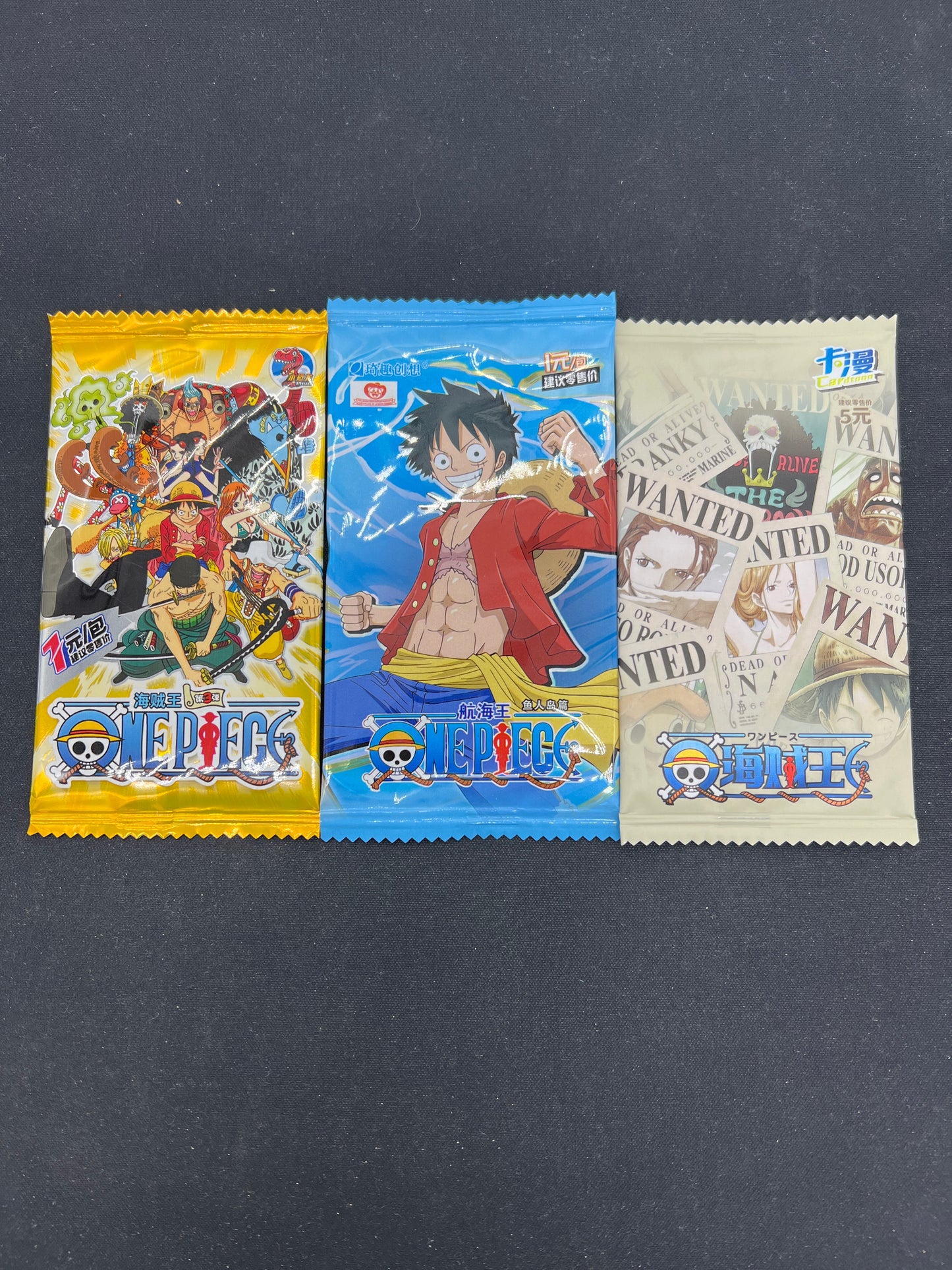 Auction Lot 310: Unofficial One Piece Card Packs Lot 4