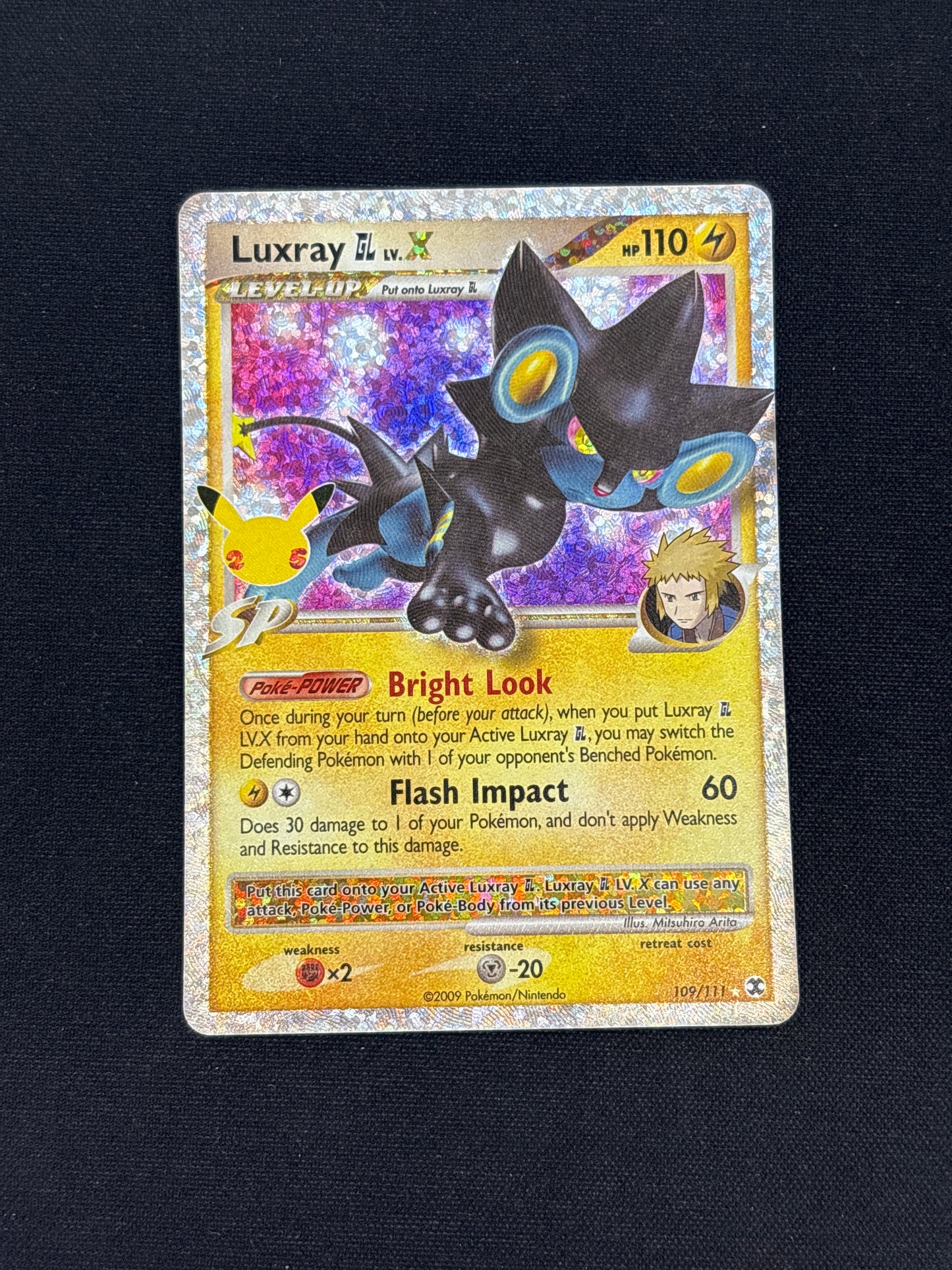 Auction Lot 184: Pokemon Card Luxray Celebrations Conditions Vary