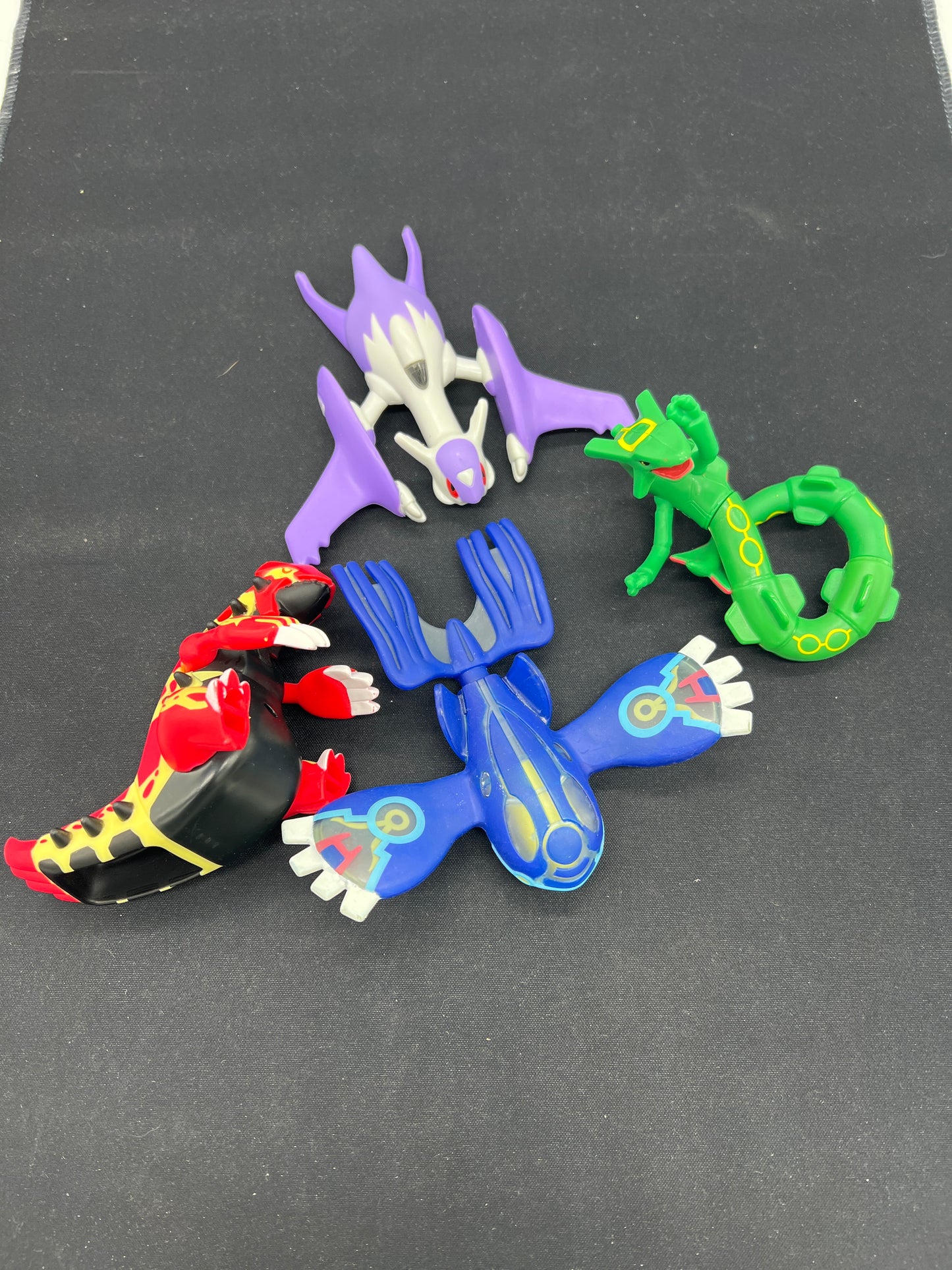 Auction Lot 113: Pokemon Lot of 4 Assorted Mini Toys Hoenn Legendaries