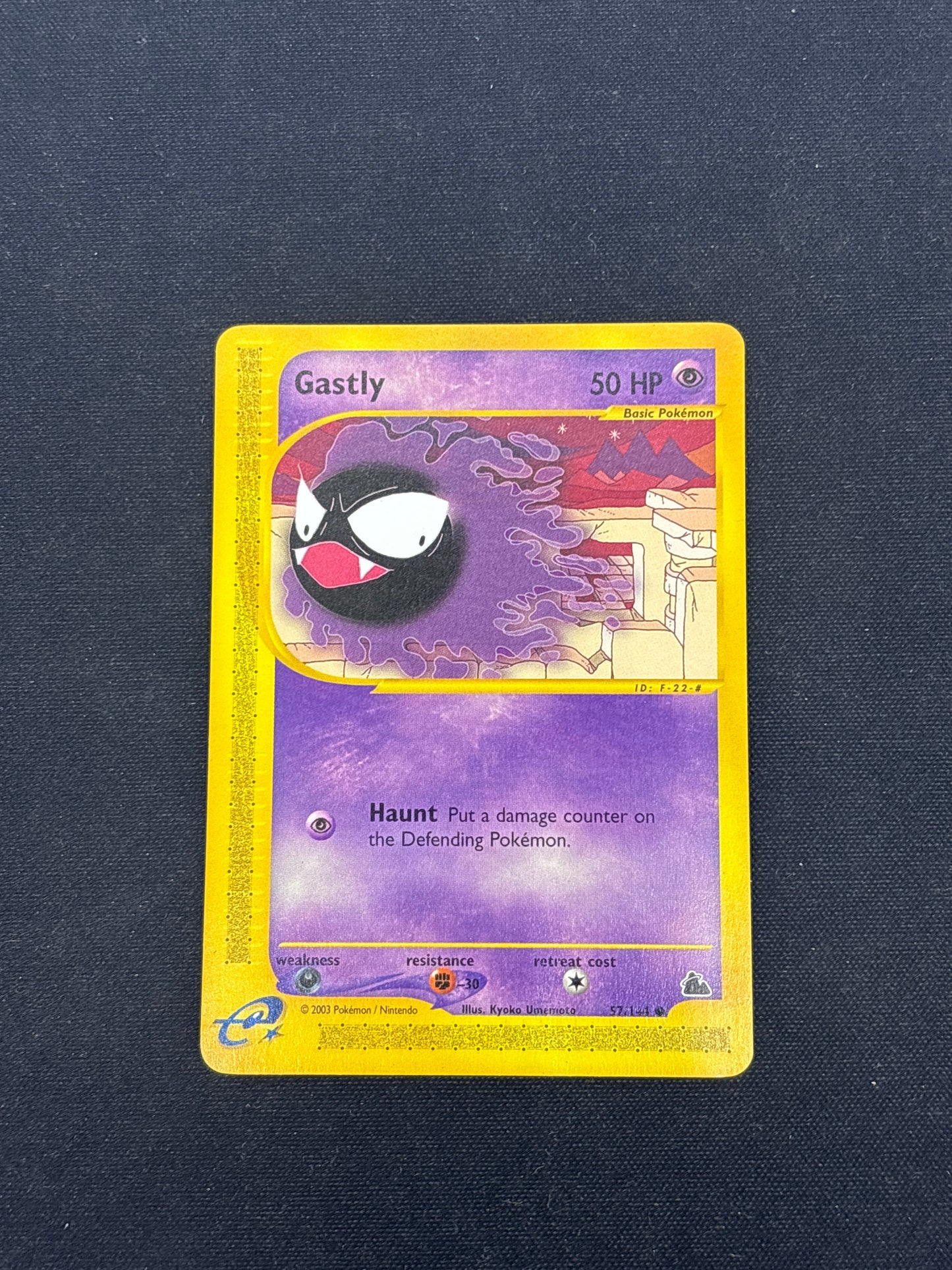 Auction Lot 292: Pokemon Cards Skyridge Gengar Common Condition Vary