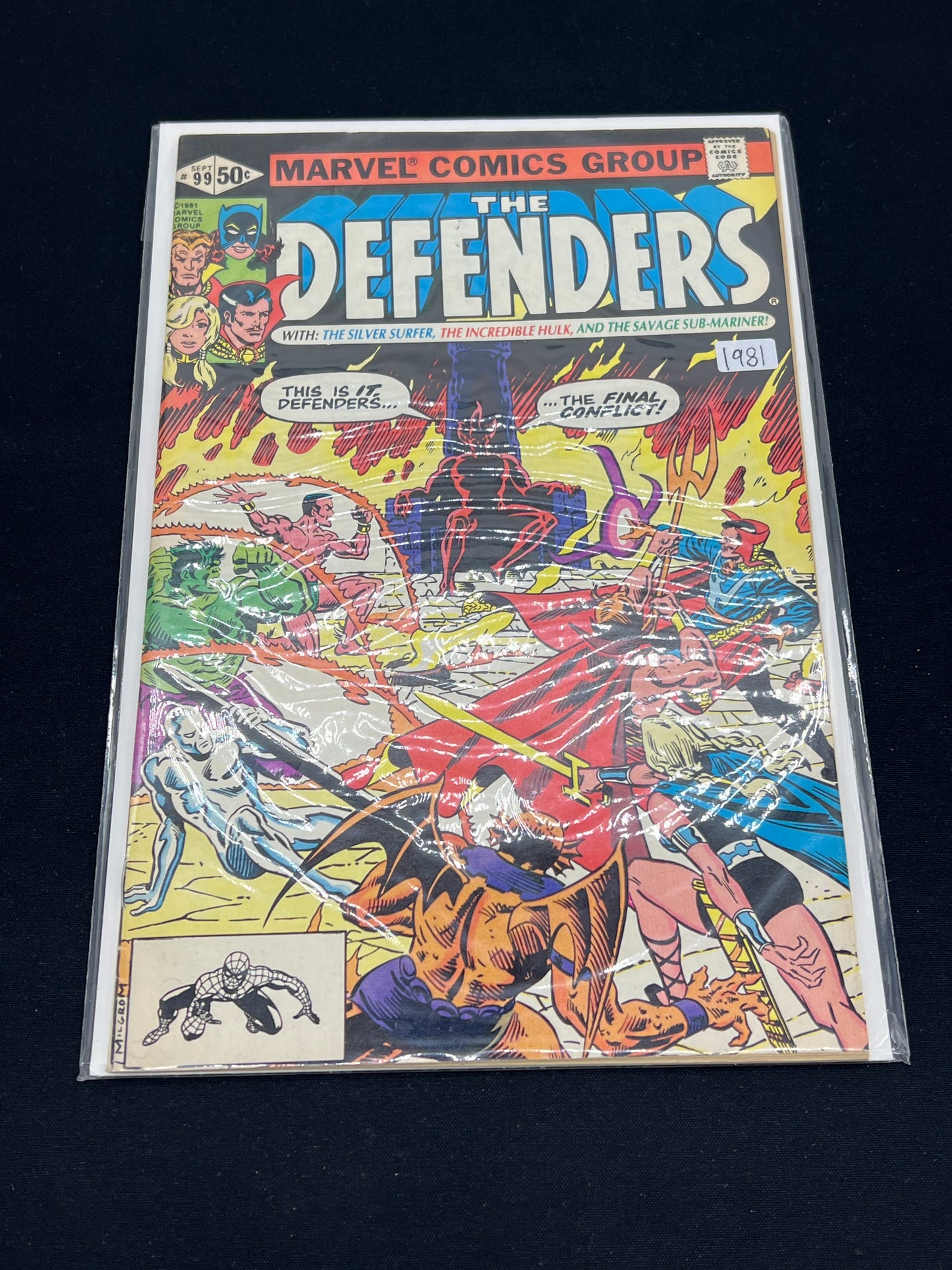 Auction Lot 265: Marvel Comics The Defenders