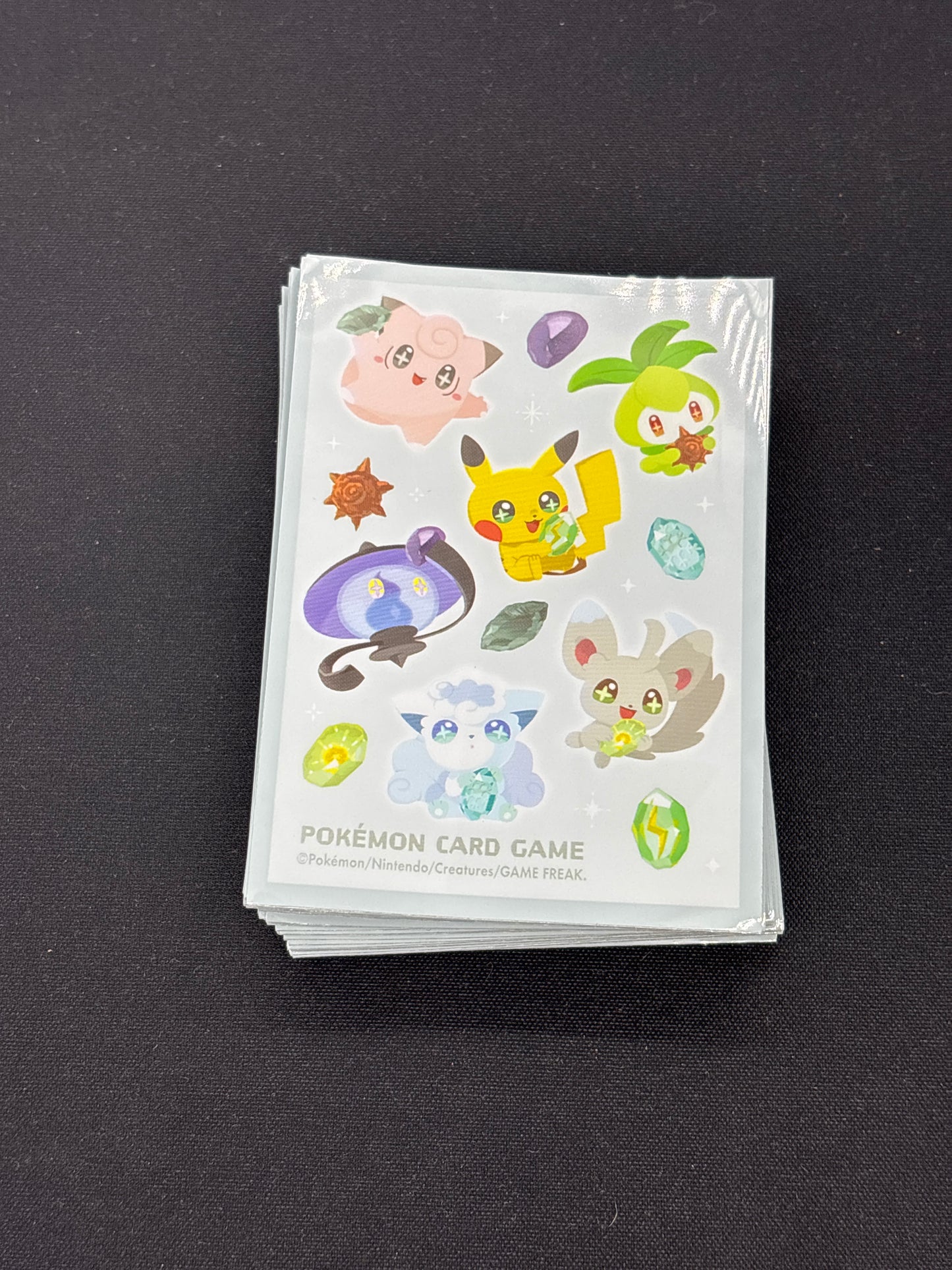 Auction Lot 297: Pokemon Center Exclusive Card Sleeves 60 count unused
