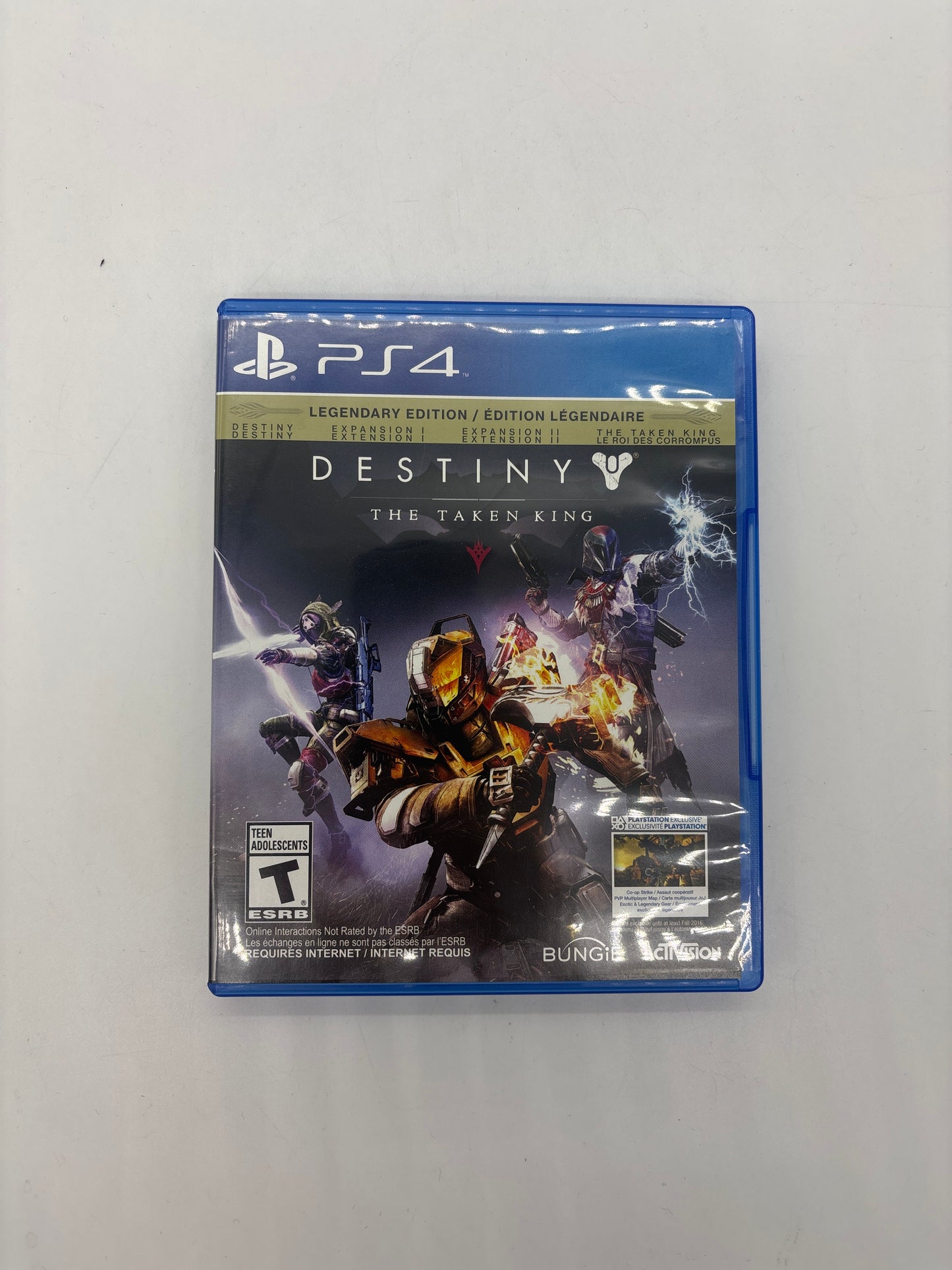 Auction Lot 172: PlayStation 4 Limited Edition Destiny The Taken King Case and Manual Only
