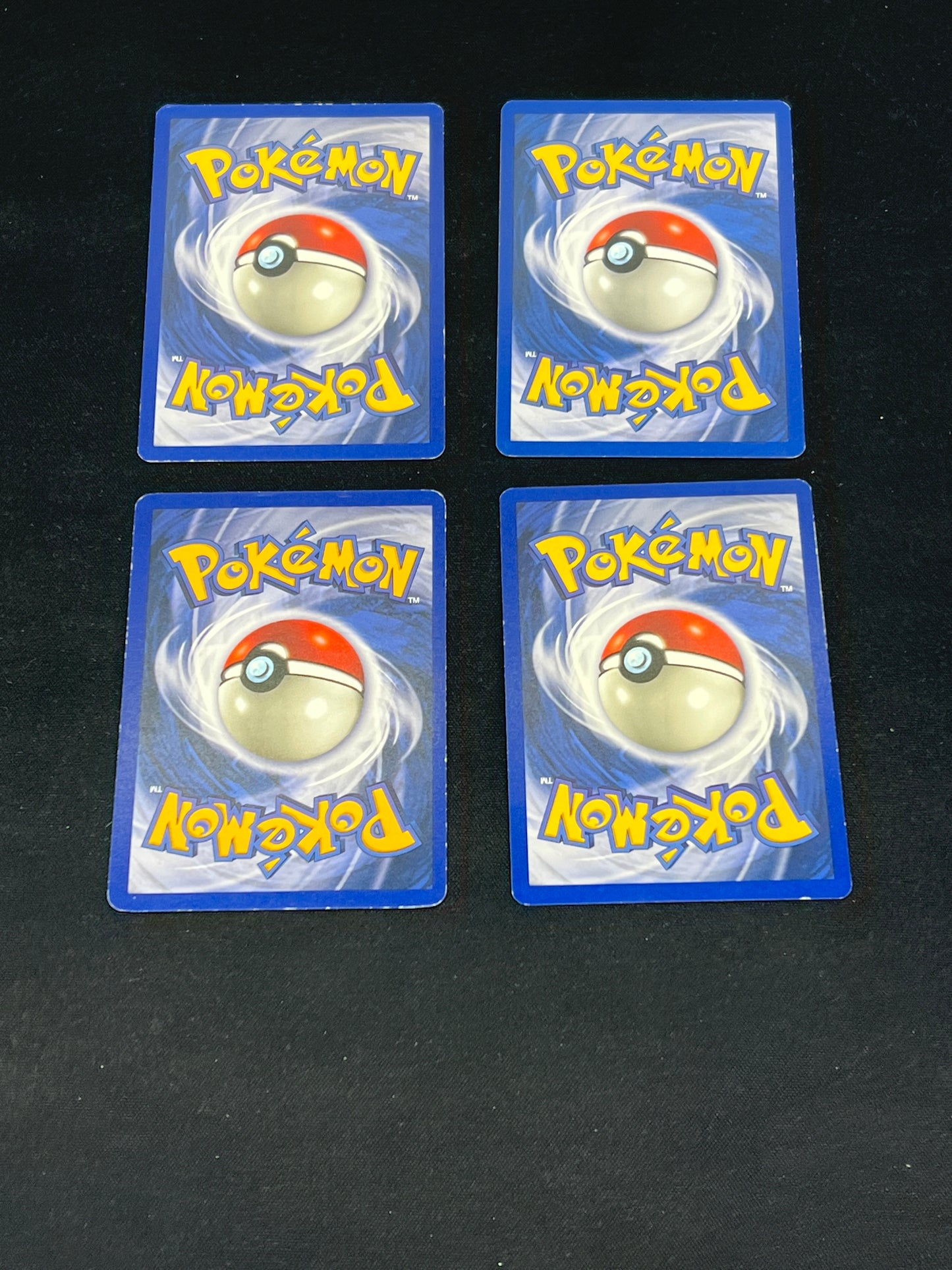 Auction Lot 78: Pokemon Cards Lot of 4 Assorted Base Set Conditions Vary