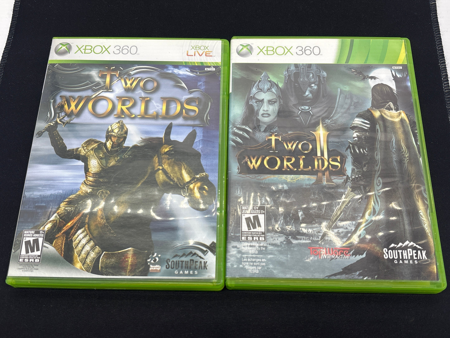Auction Lot 217: XBOX 360 Video Game Lot of 2 Two Worlds I II CIB