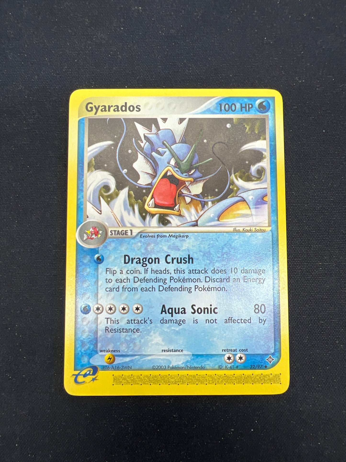 Auction Lot 157: Pokemon Cards Gyarados Dragon Conditions Vary