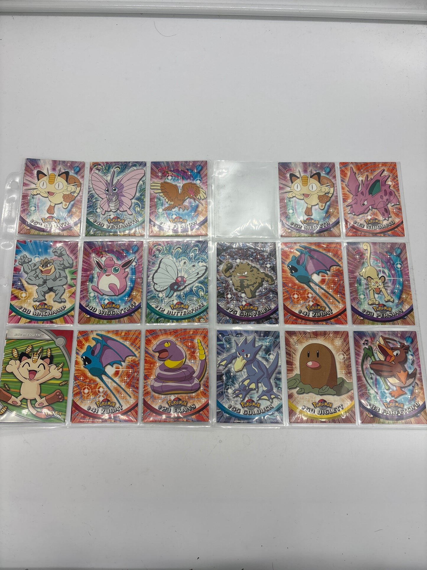 Auction Lot 257: Pokemon Topps Chrome Card Lot