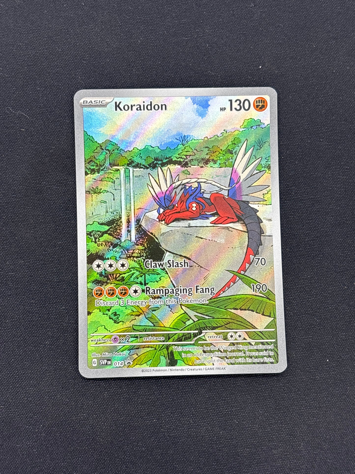 Auction Lot 65: Koraidon SV Base ETB Promo Card Conditions Vary
