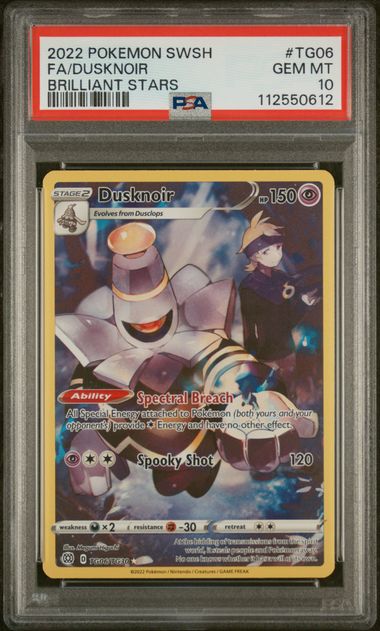 Dusknoir Tg06 Psa 10