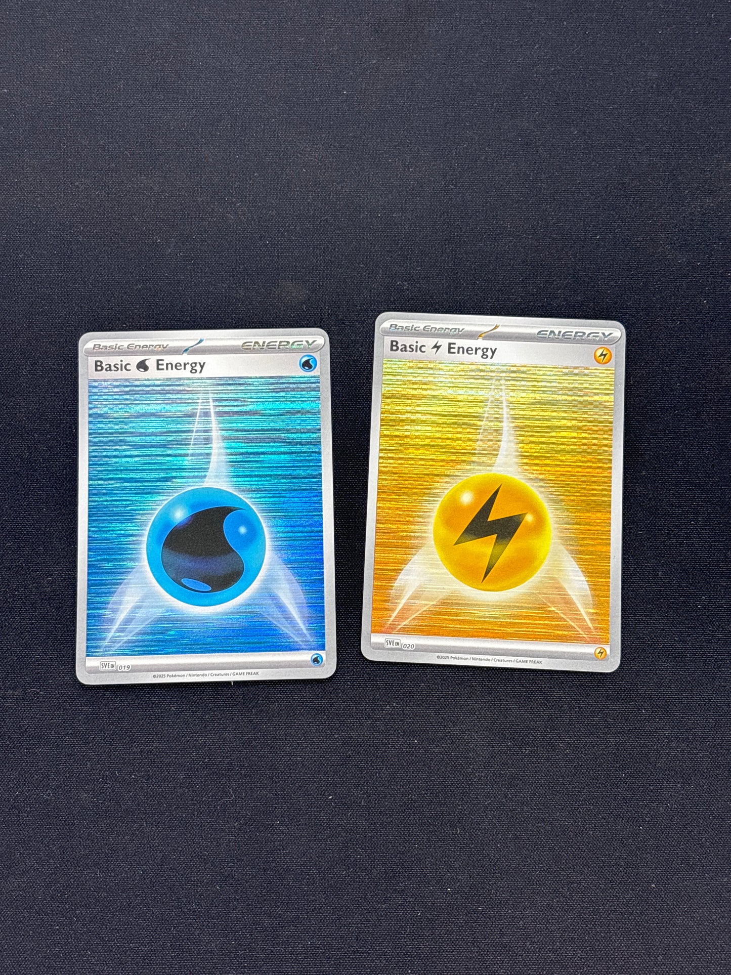 Auction Lot 198: Pokemon SV Black Bolt Energy Holo Card Lot Conditions Vary
