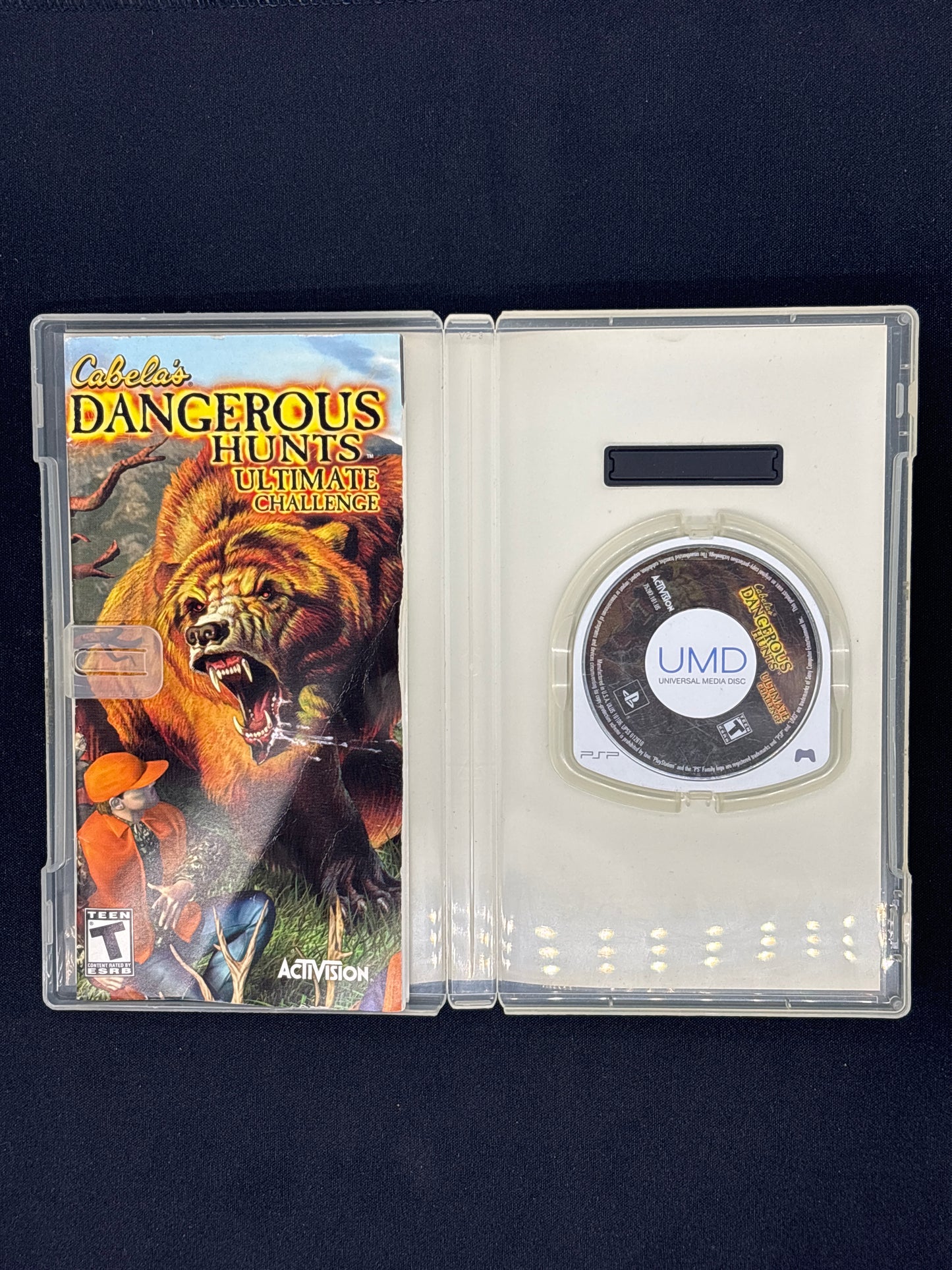 Auction Lot 376: Cabela’s Dangerous Hunts Video Game PSP CIB
