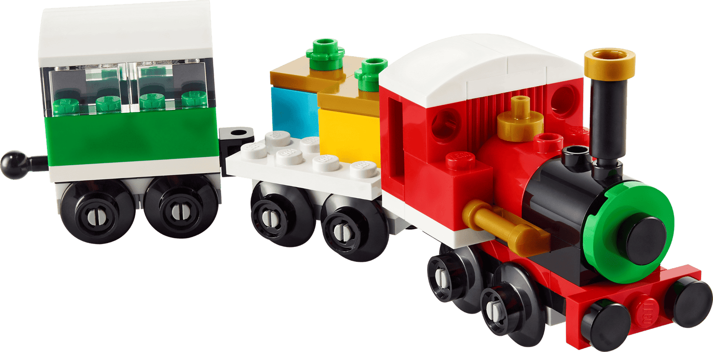 30584 Winter Holiday Train Polybag