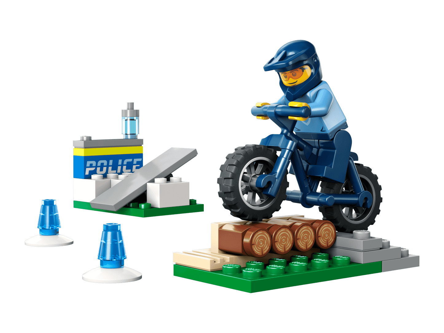 30638 Police Bicycle Training Polybag