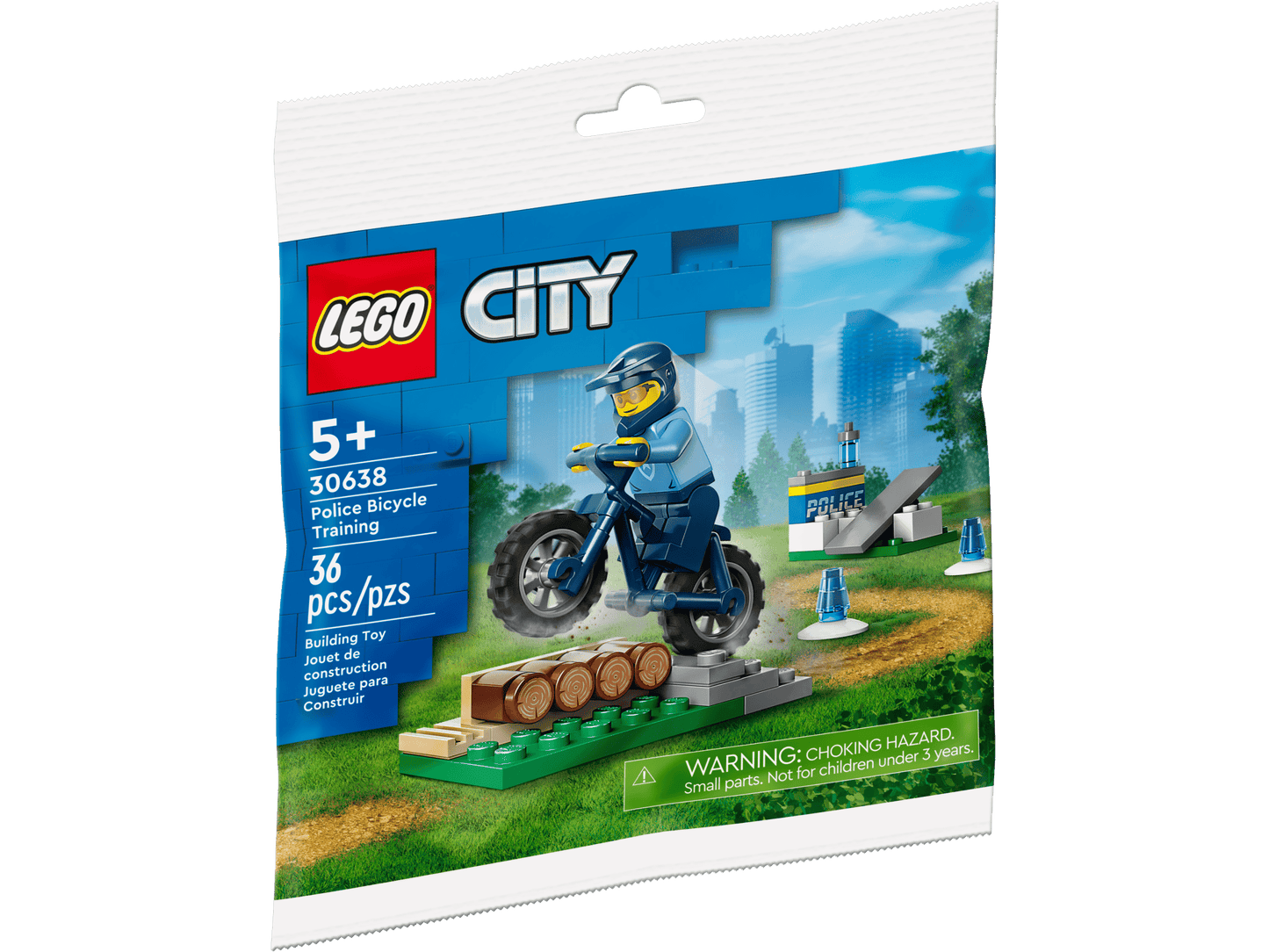 30638 Police Bicycle Training Polybag