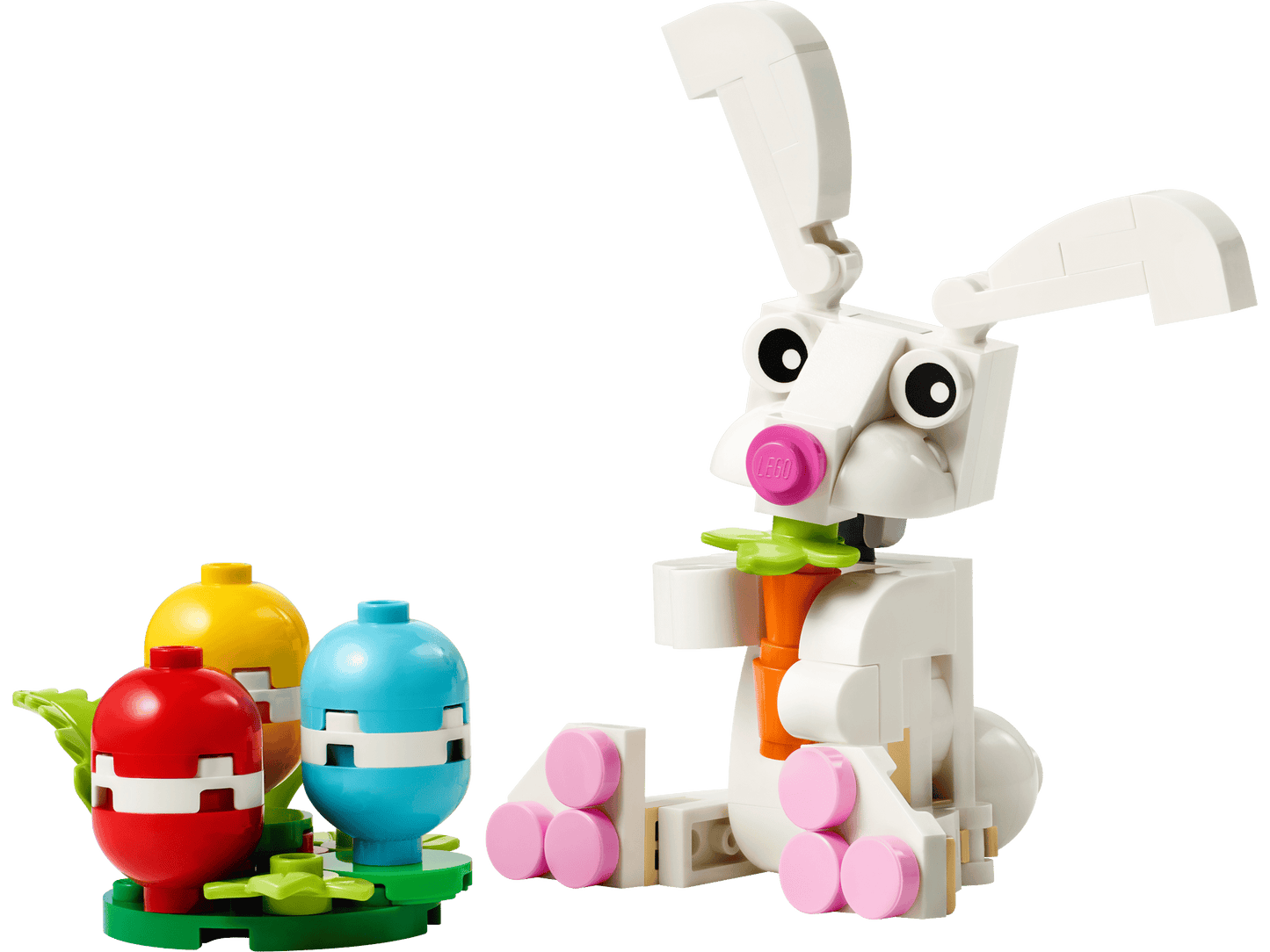 30668 Easter Bunny with Colorful Eggs Polybag