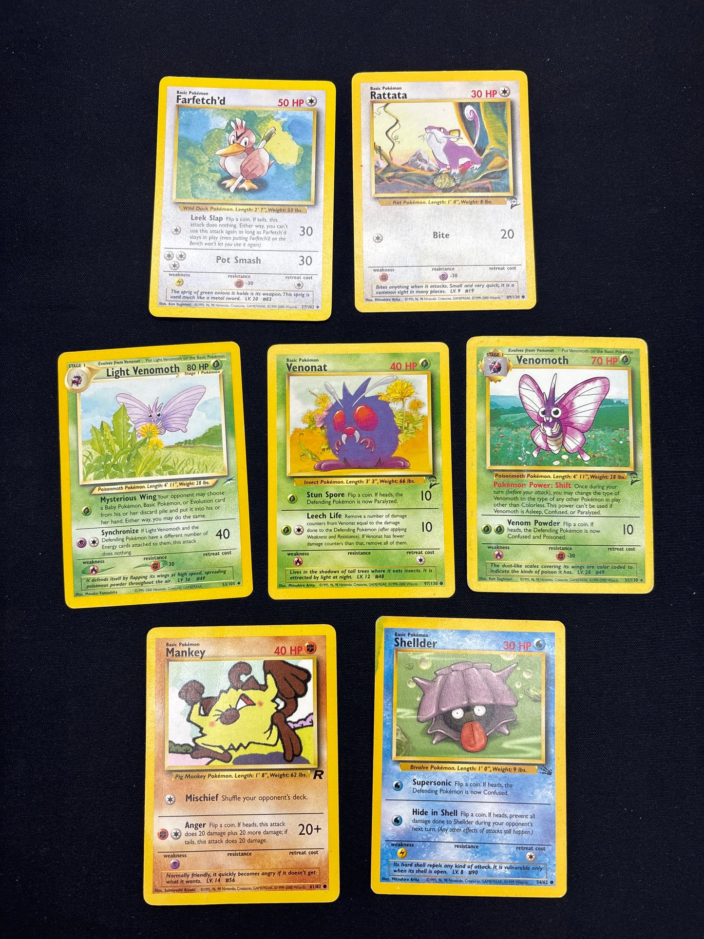 Auction Lot 40: Pokemon WOTC Card Lot Conditions Vary