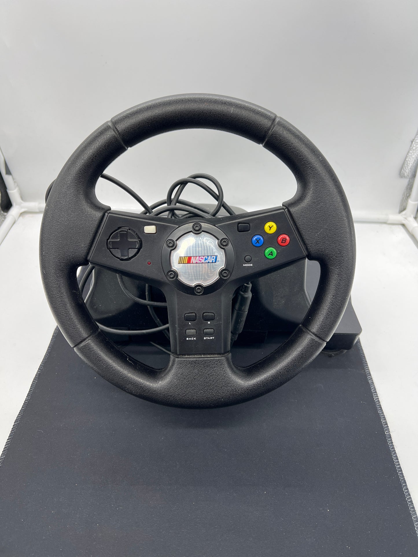 Auction Lot 303: Logitech Nascar Racing Steering Wheel Controller