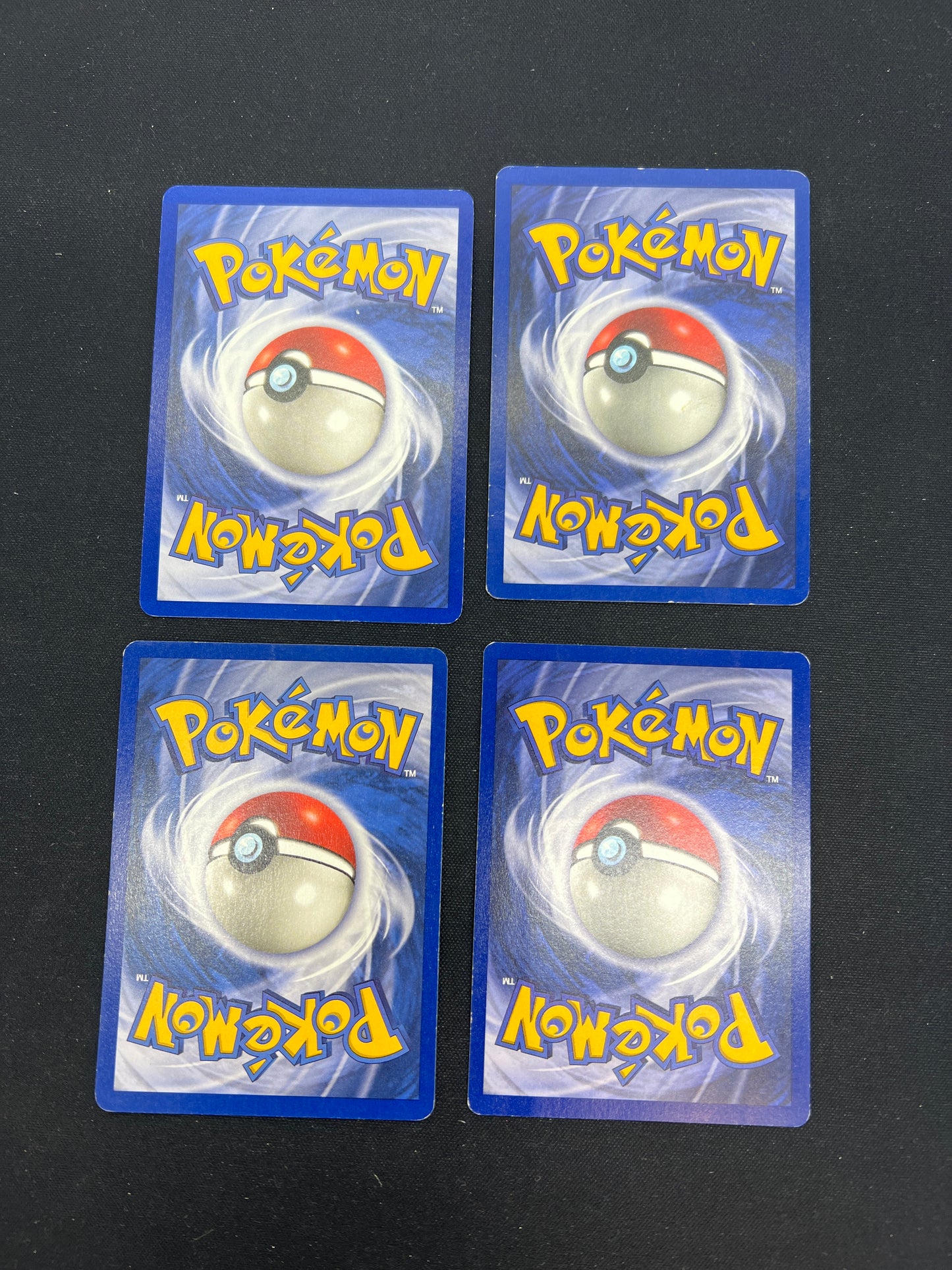 Auction Lot 65: Pokemon Cards Assorted Lot of 4 WOTC Fossil Non Holos Conditions Vary