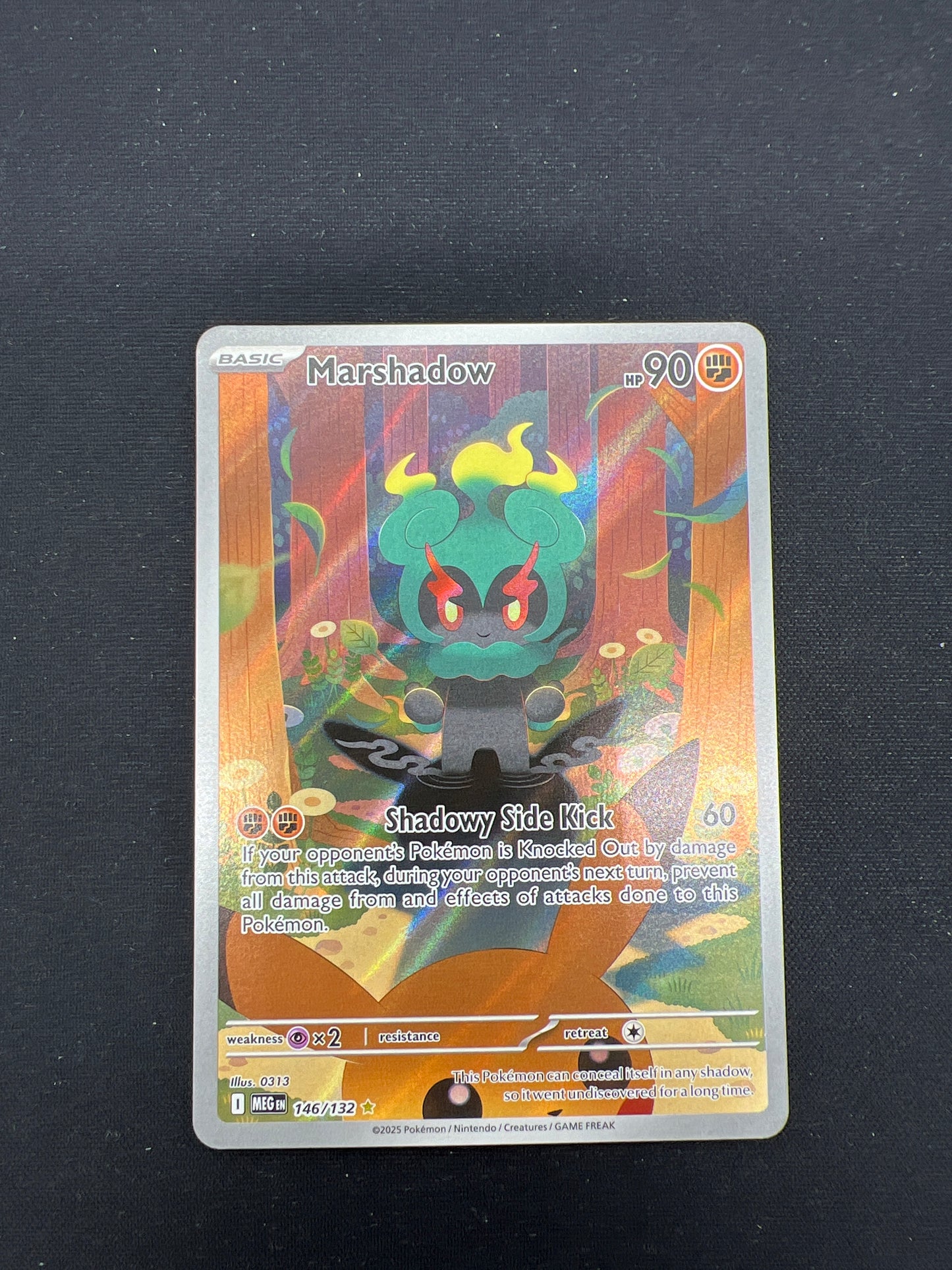 Auction Lot 290: Pokemon Cards Marshadow Illustration Rare Conditions Vary