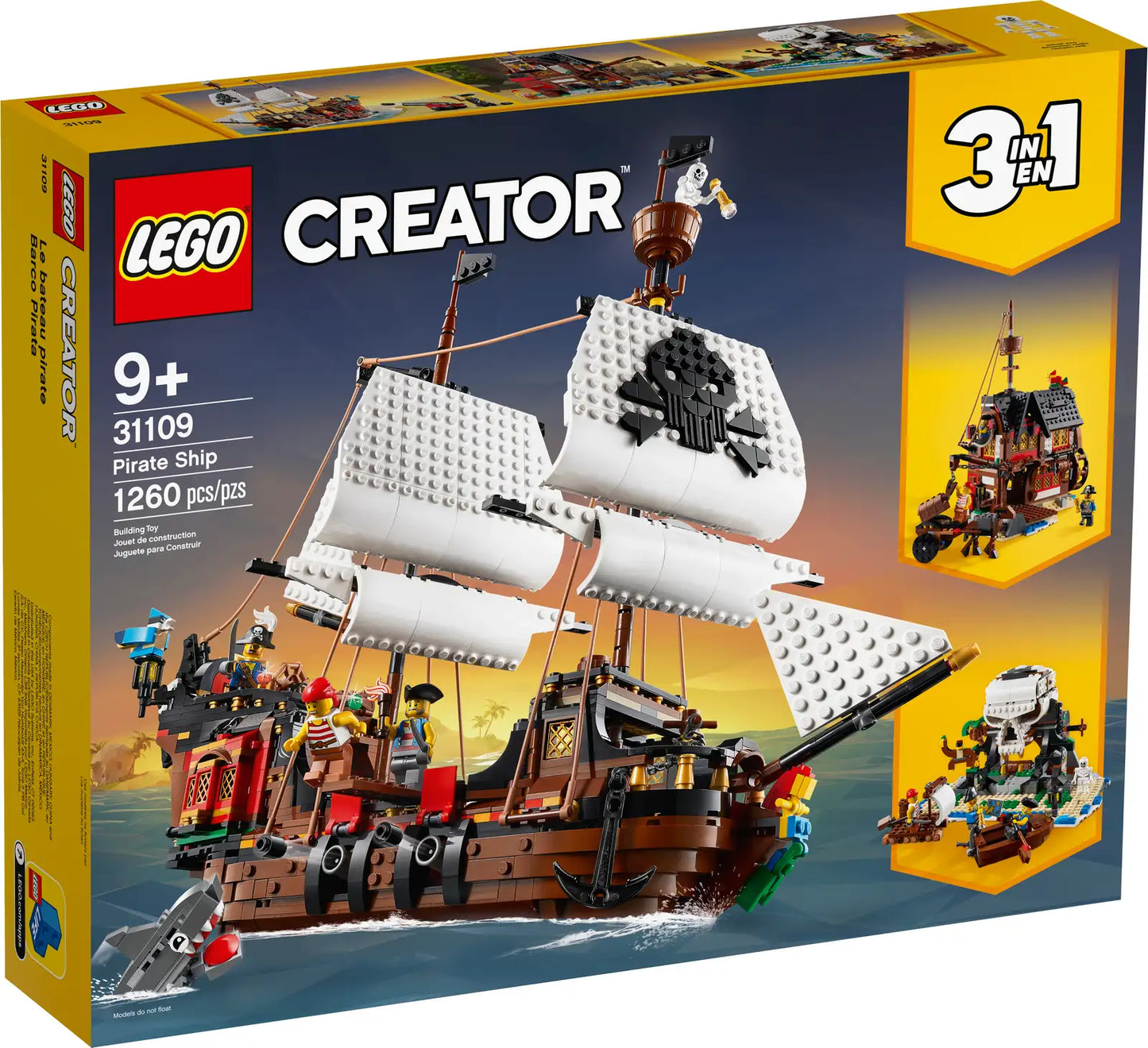Lego 31109 Creator Pirate Ship