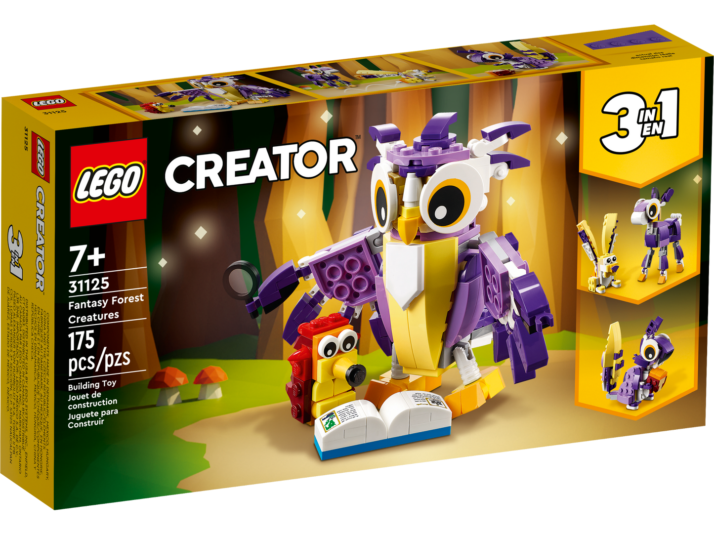 Lego Creator Fantasy Forest Creatures 31125