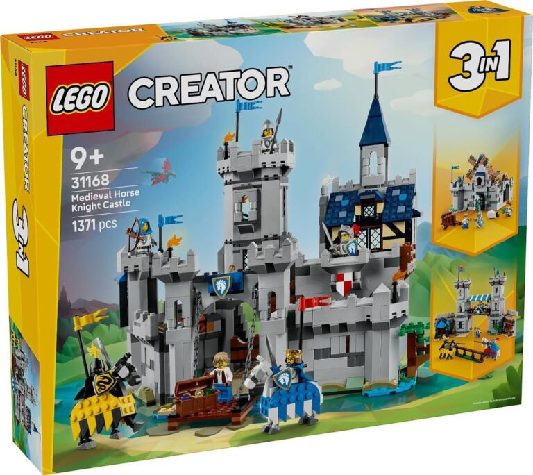 31168 Medieval Horse Knight Castle