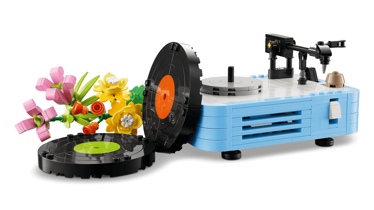 31172 Record Player with Flowers