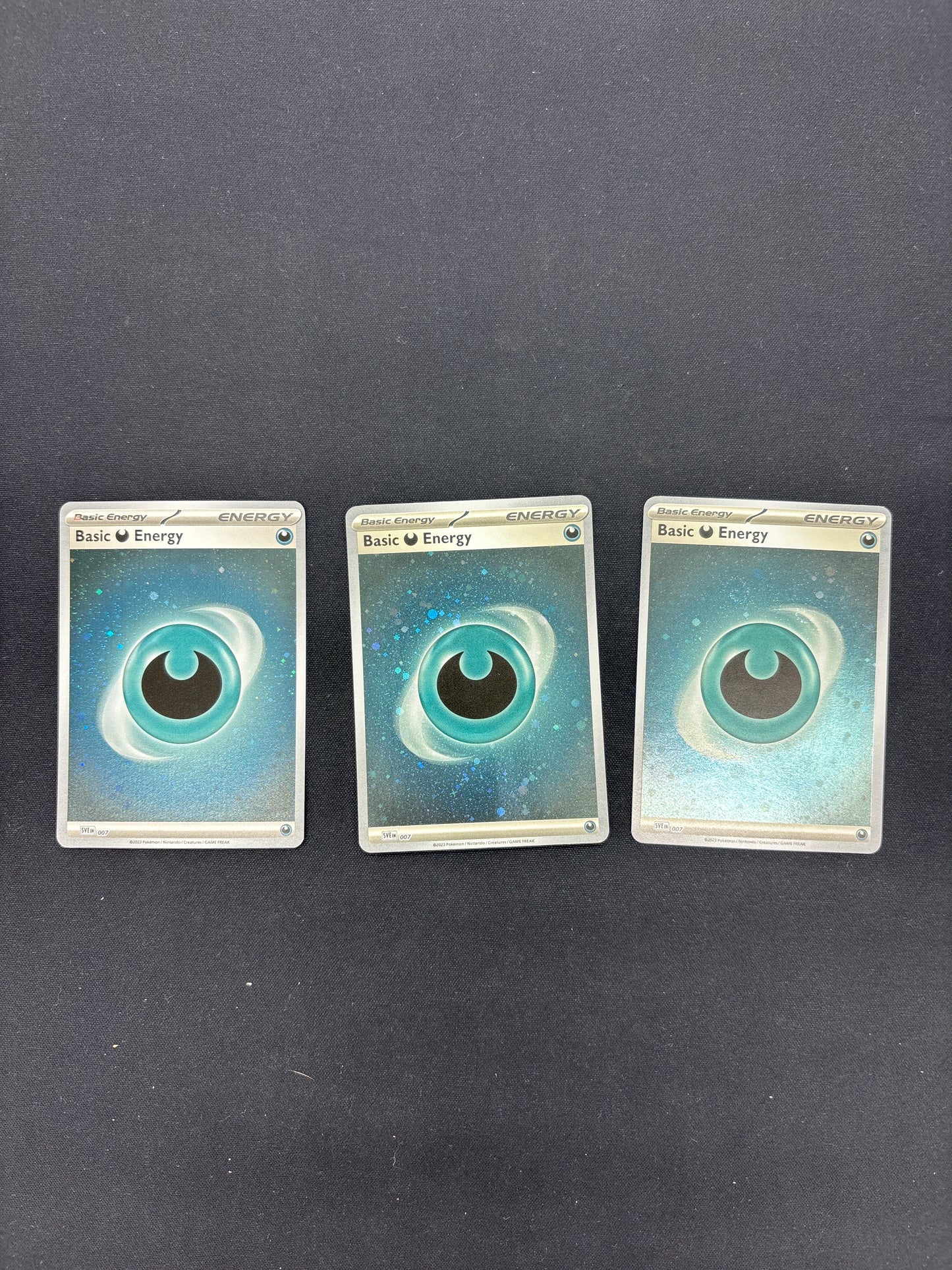 Auction Lot 253: Pokemon Dark Holo Energy Card Lot 1 Conditions Vary