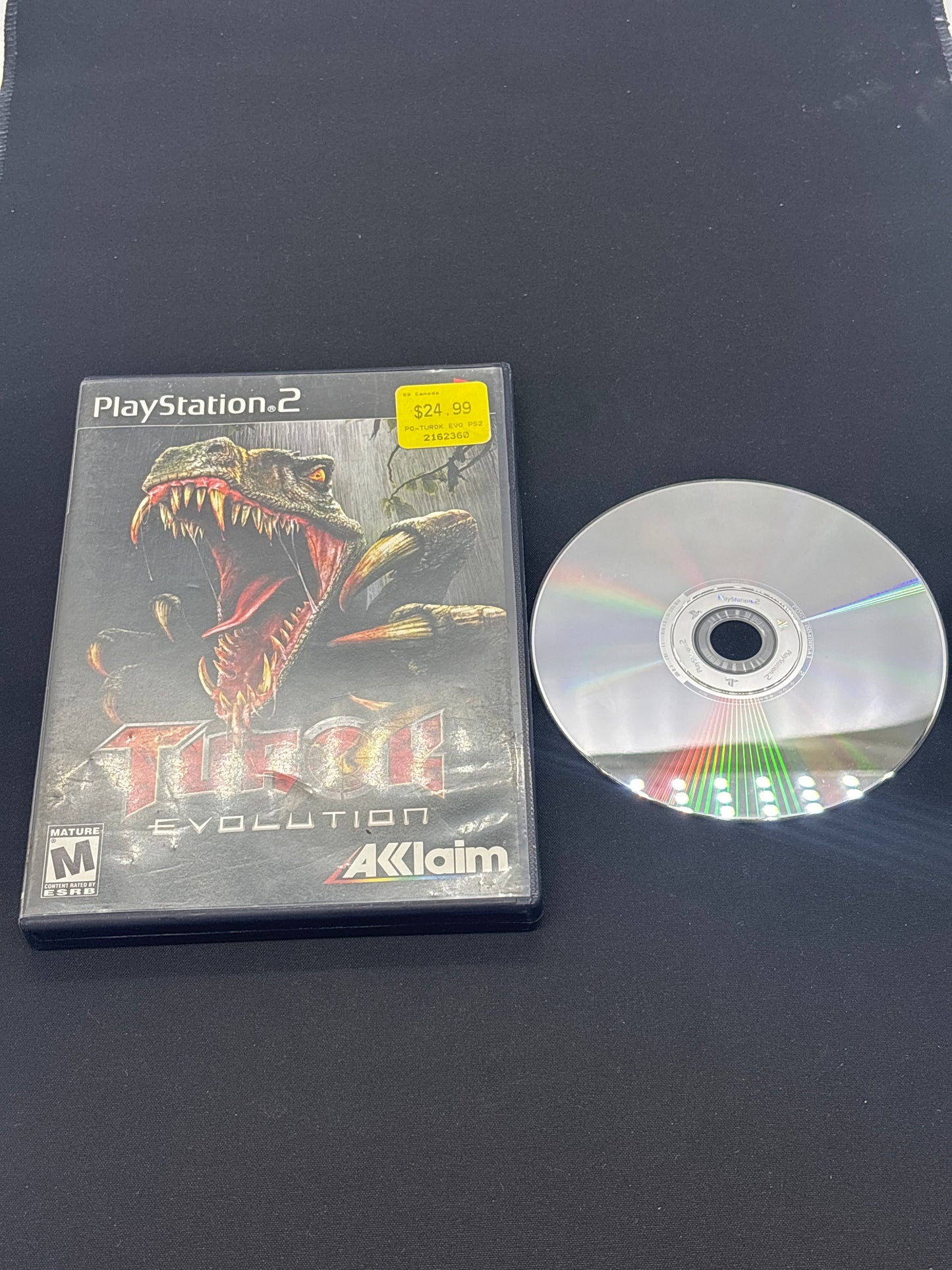 Auction Lot 298: PlayStation 2 Turok Video Game