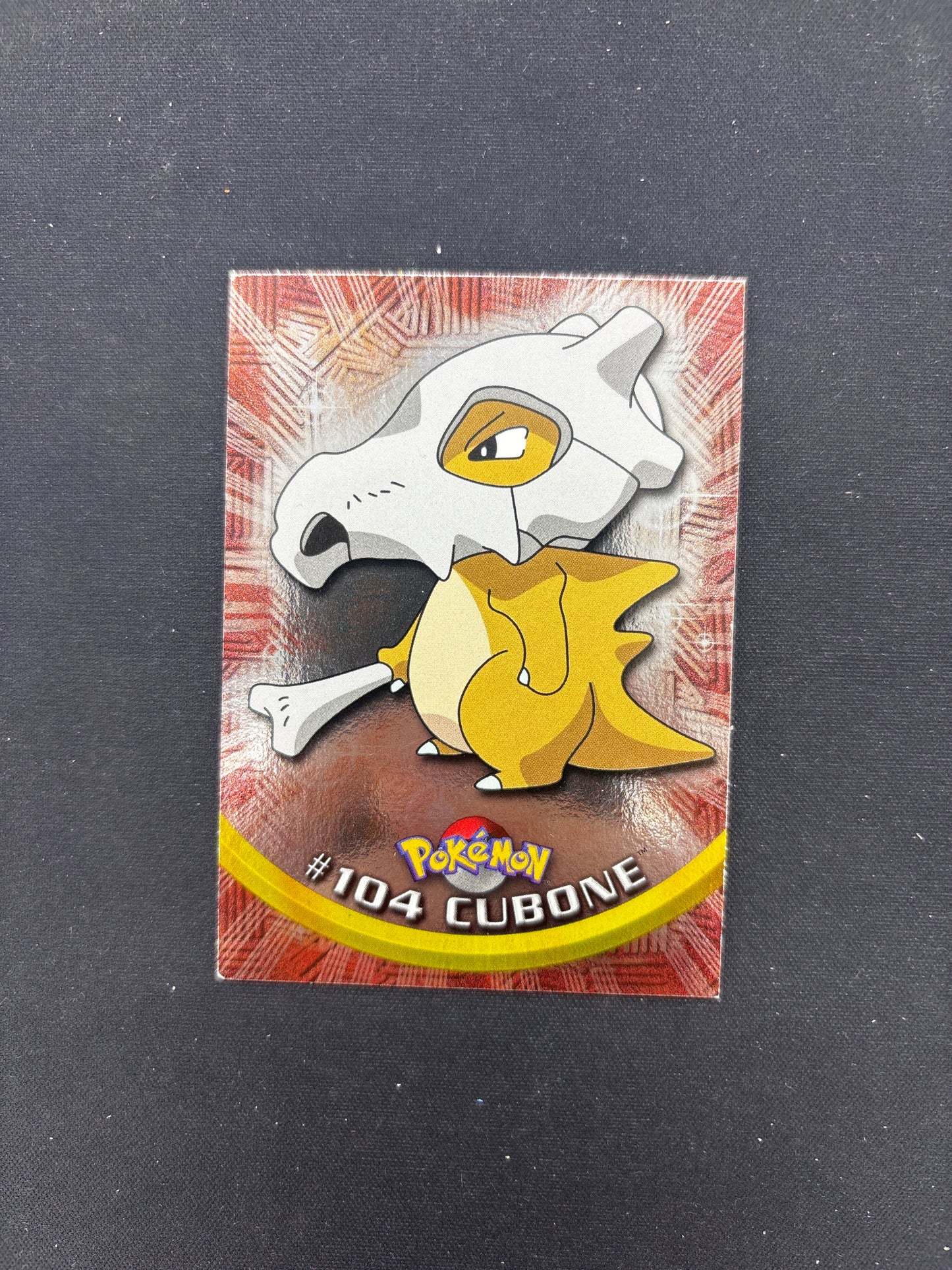 Auction Lot 207: Pokemon Card Cubone Topps 2000 TV Conditions Vary