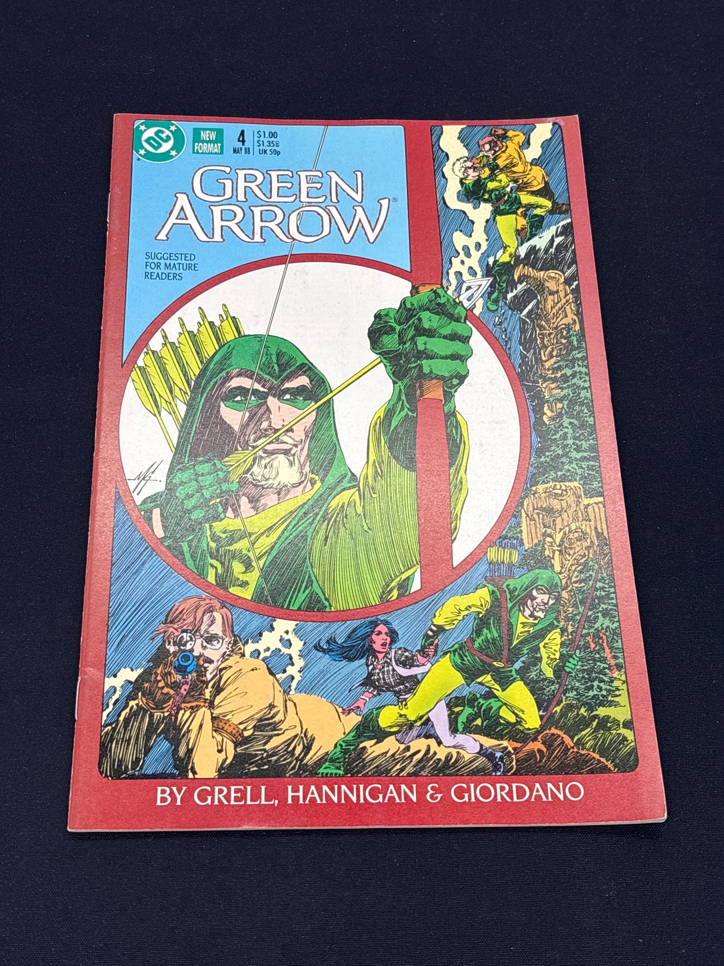 Auction Lot 68: DC Comics Green Arrow  Issue 4 May 1988 Comic Book