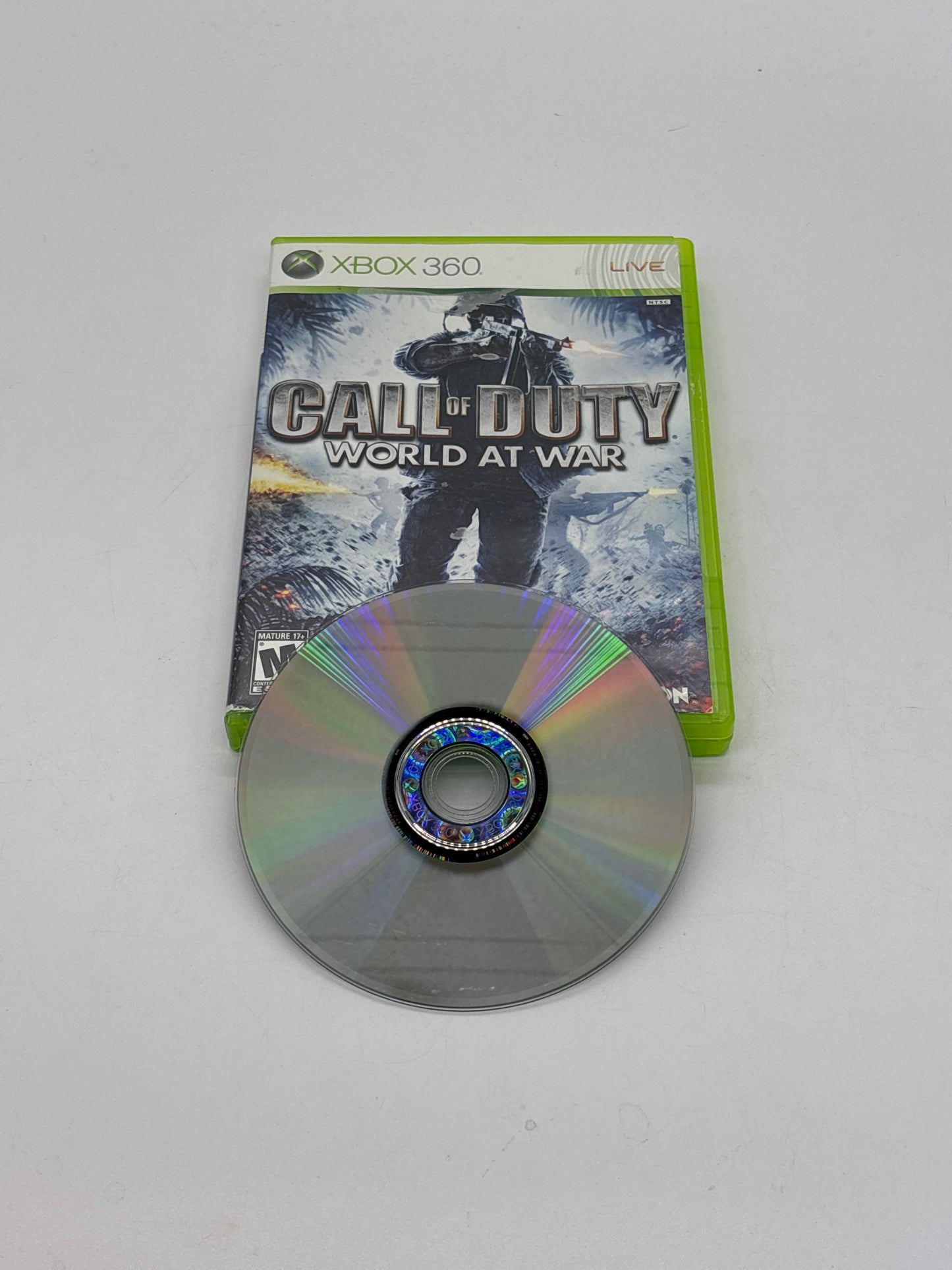 Auction Lot 135: Call of Duty World at War Video Game XBOX 360