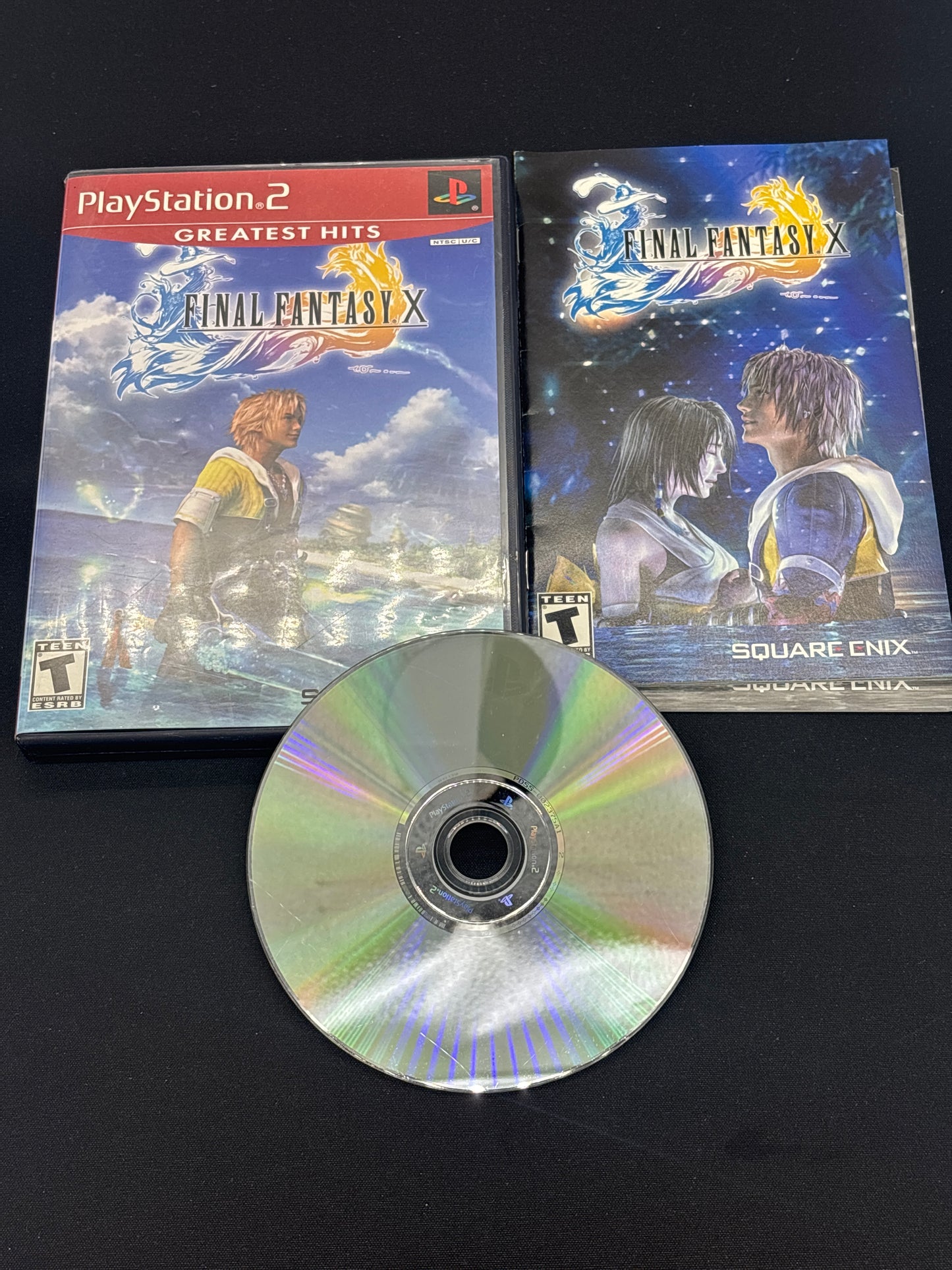 Auction Lot 276: PlayStation 2 Final Fantasy X With Case & Disc