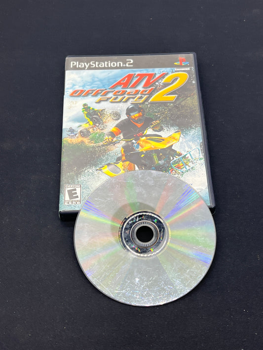 Auction Lot 21: Playstation2 ATV Offroad Fury 2 Disc & Case