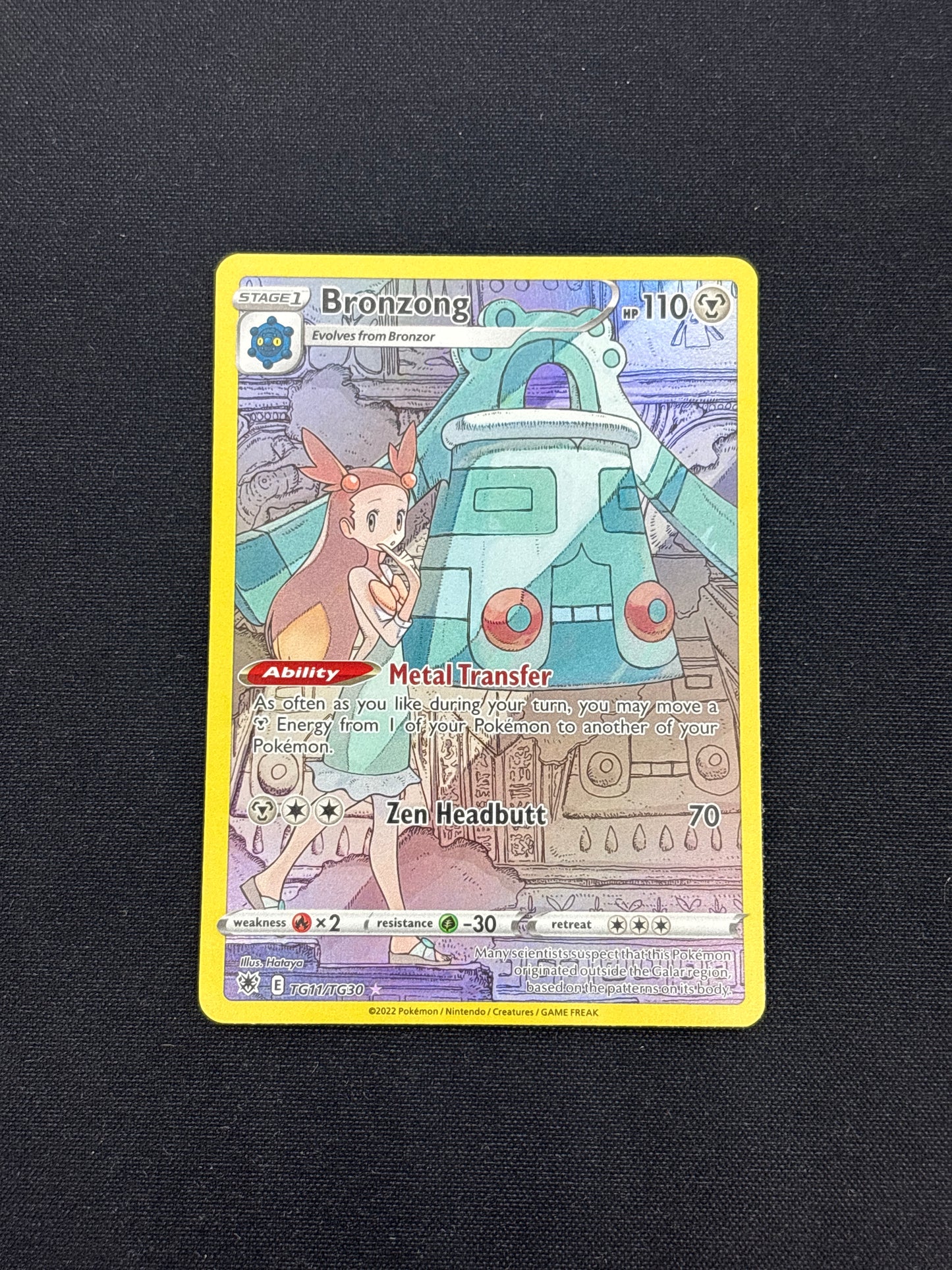 Auction Lot 293: Pokemon Cards Bronzong Trainer Gallery Astral Radiance Condition Vary