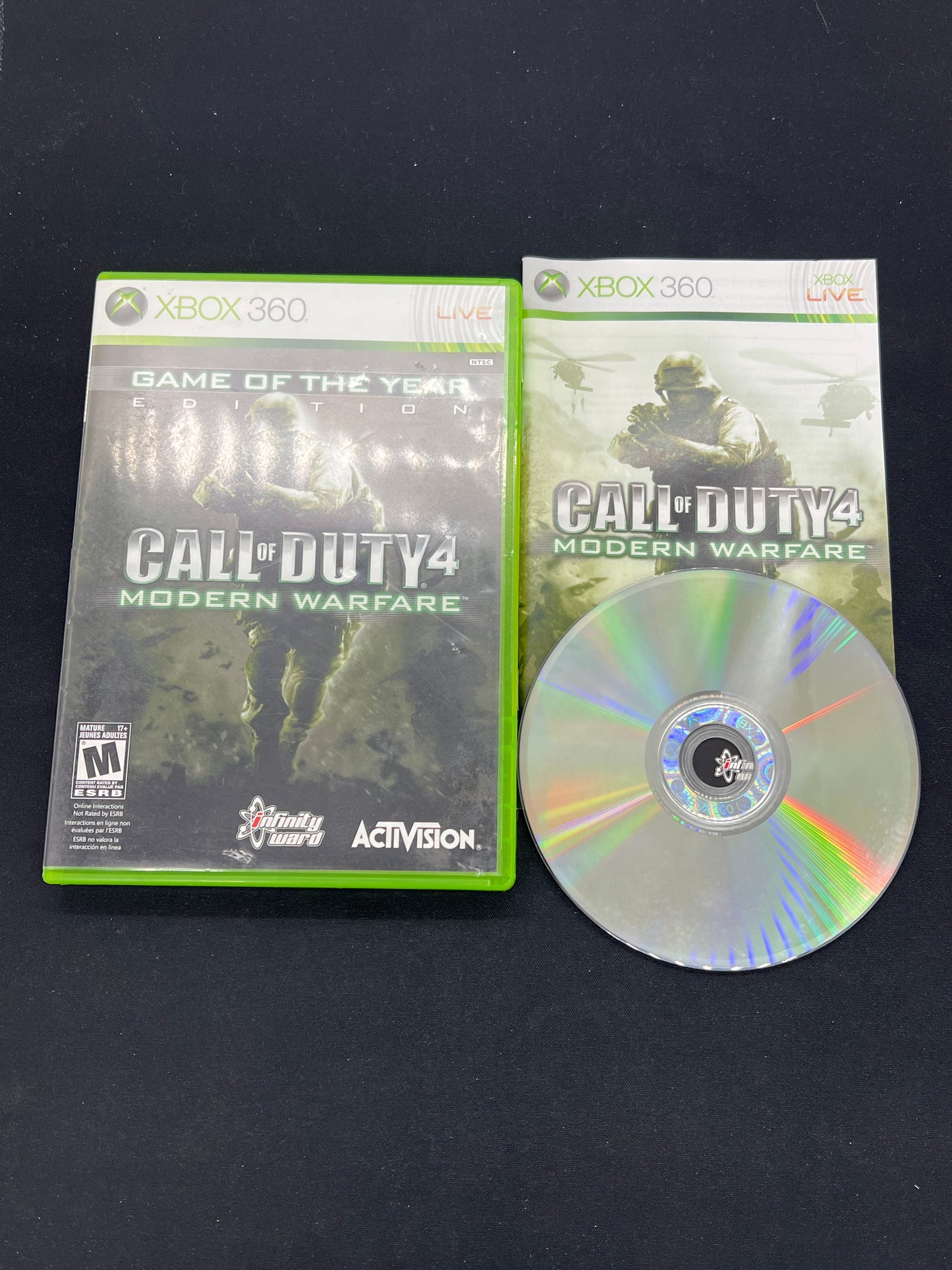 Auction Lot 82: Call Of Duty 4: Modern Warfare XBOX360