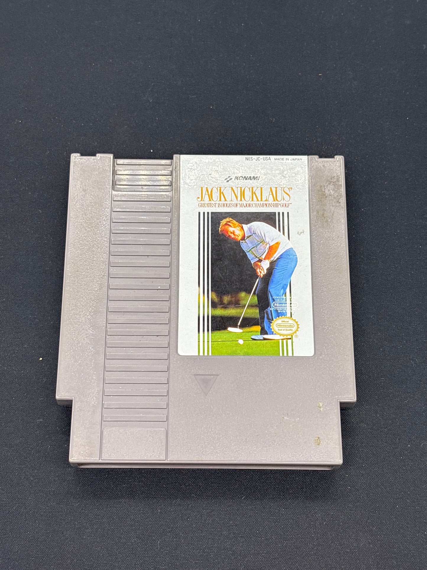 Auction Lot 210: NES Jack Nicklaus Game Cartridge