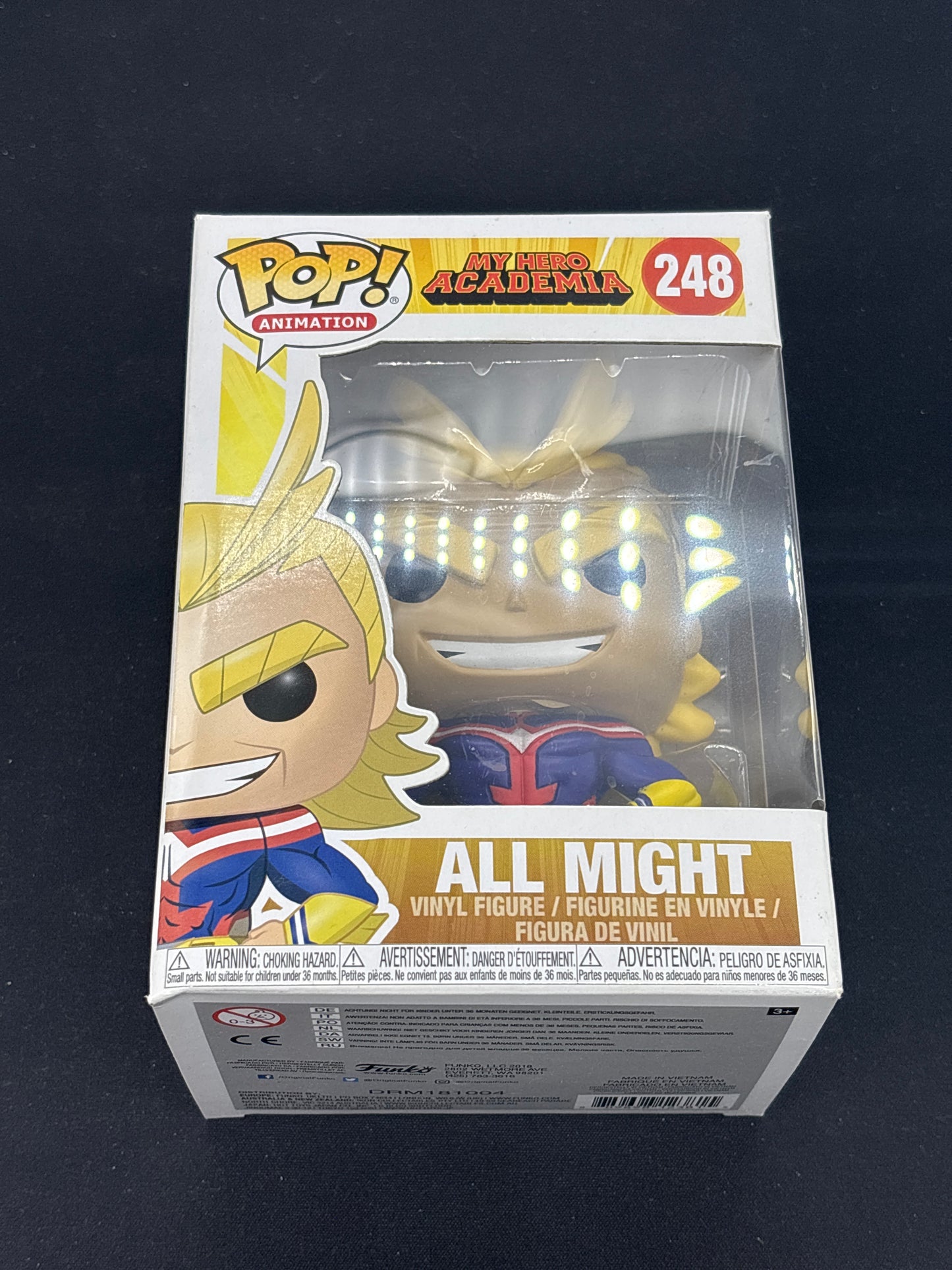 Auction Lot 188: Pop Funko My Hero Academia All Might 248 Figure