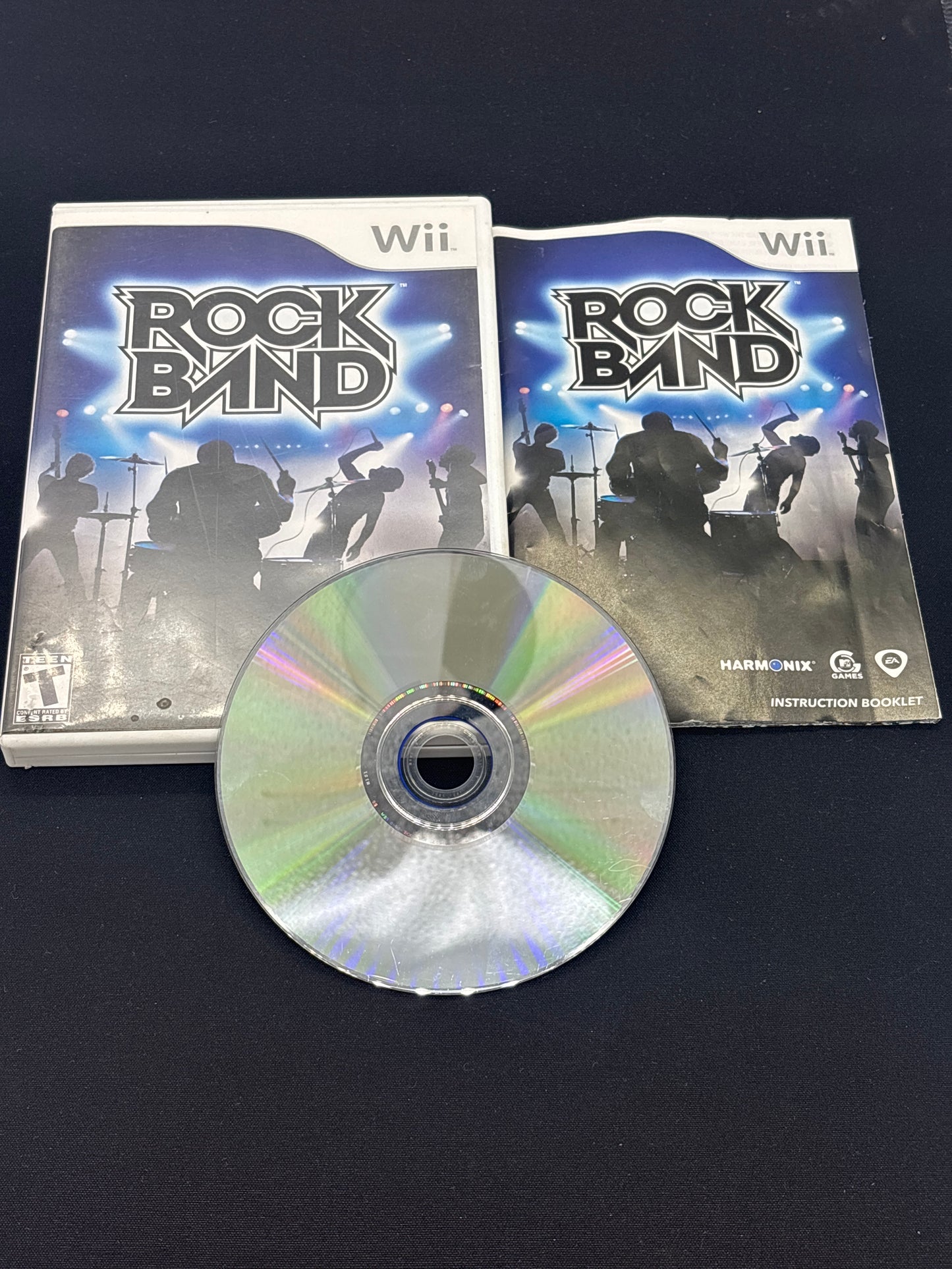 Auction Lot 239: Wii Rock Band With Case & Disc