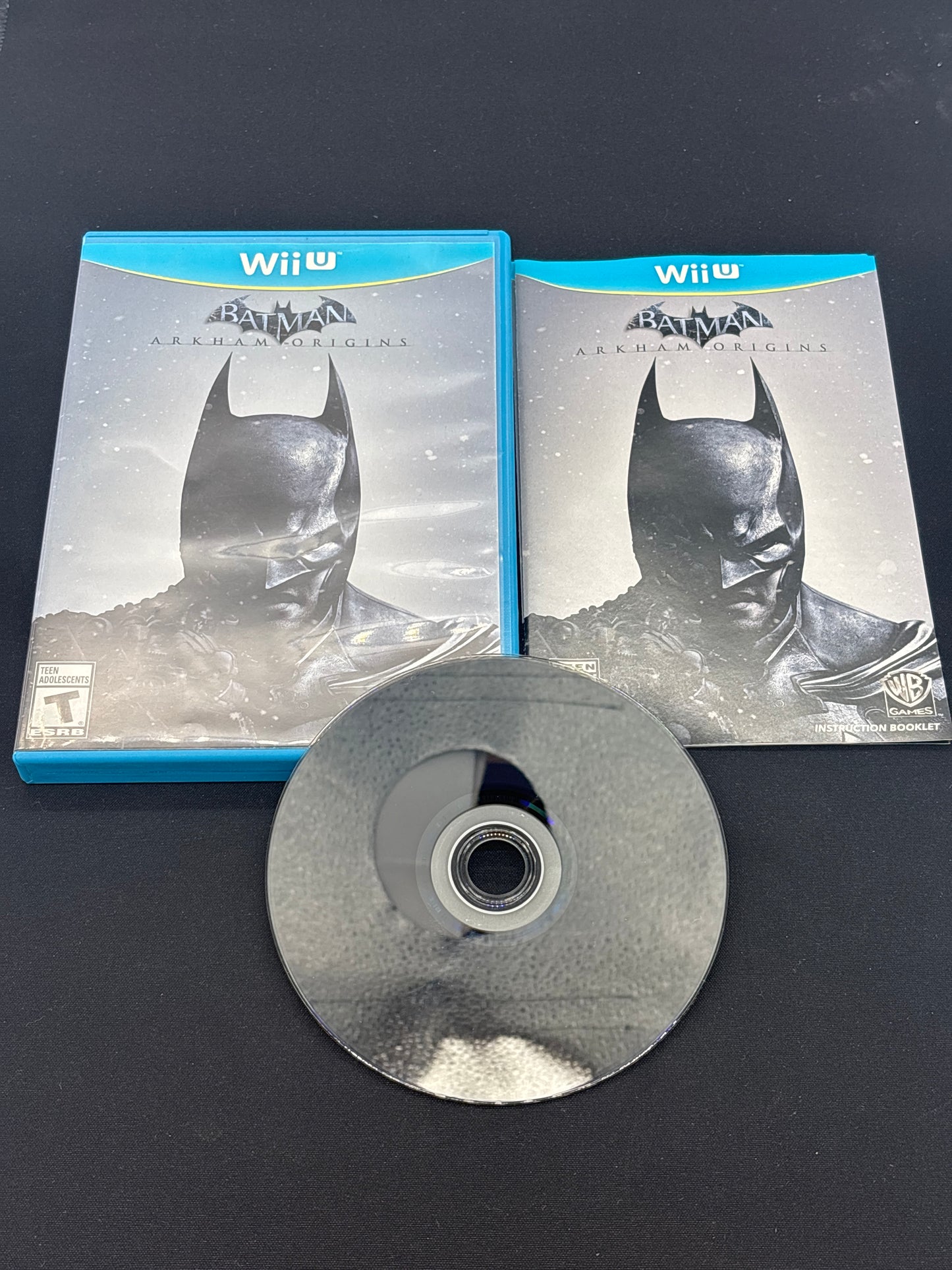 Auction Lot 302: Nintendo WiiU Batman Arkham Origins Video Game CIB
