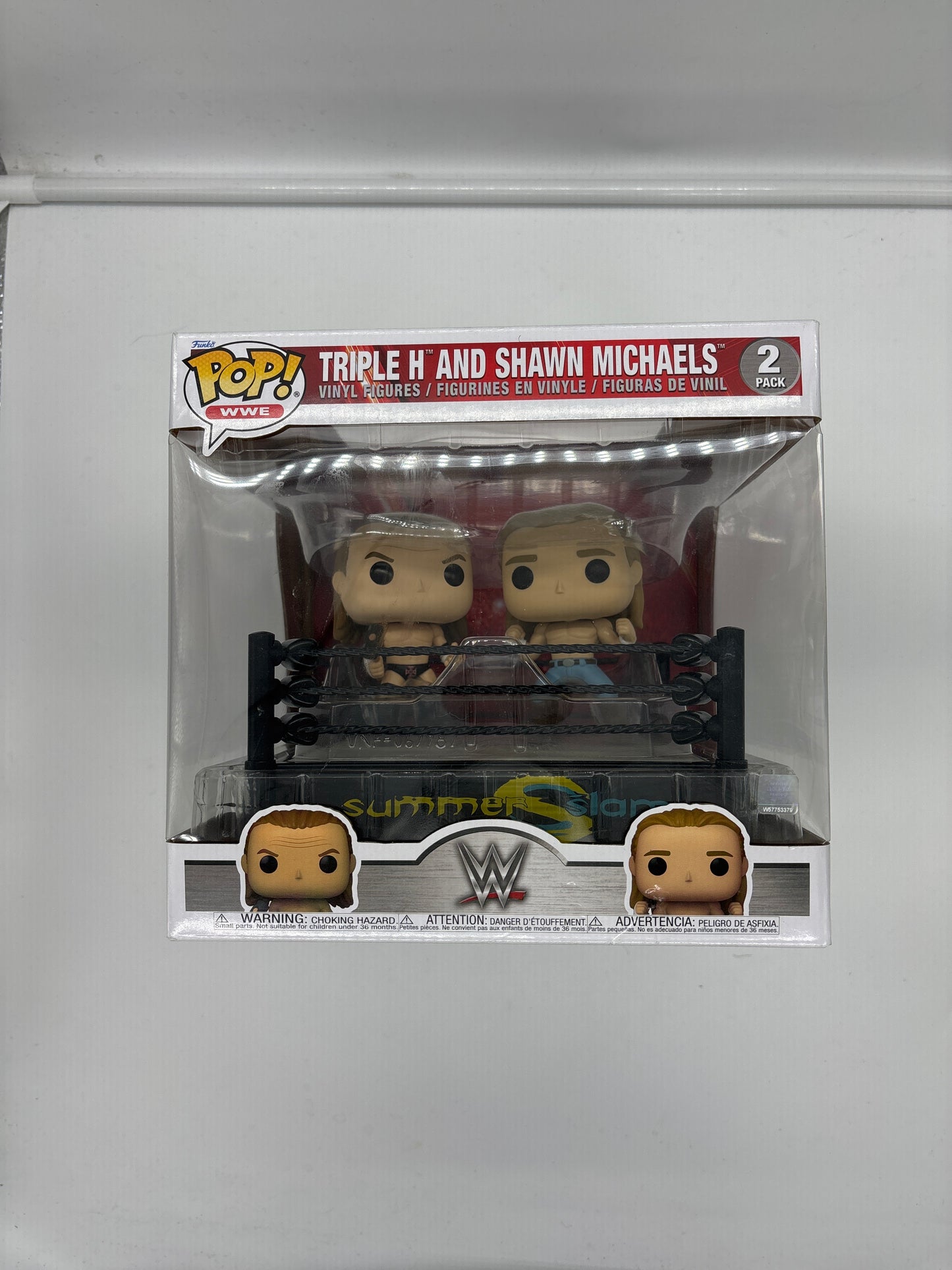 Auction Lot 89: Pop Funko Triple H and Shawn Michaels