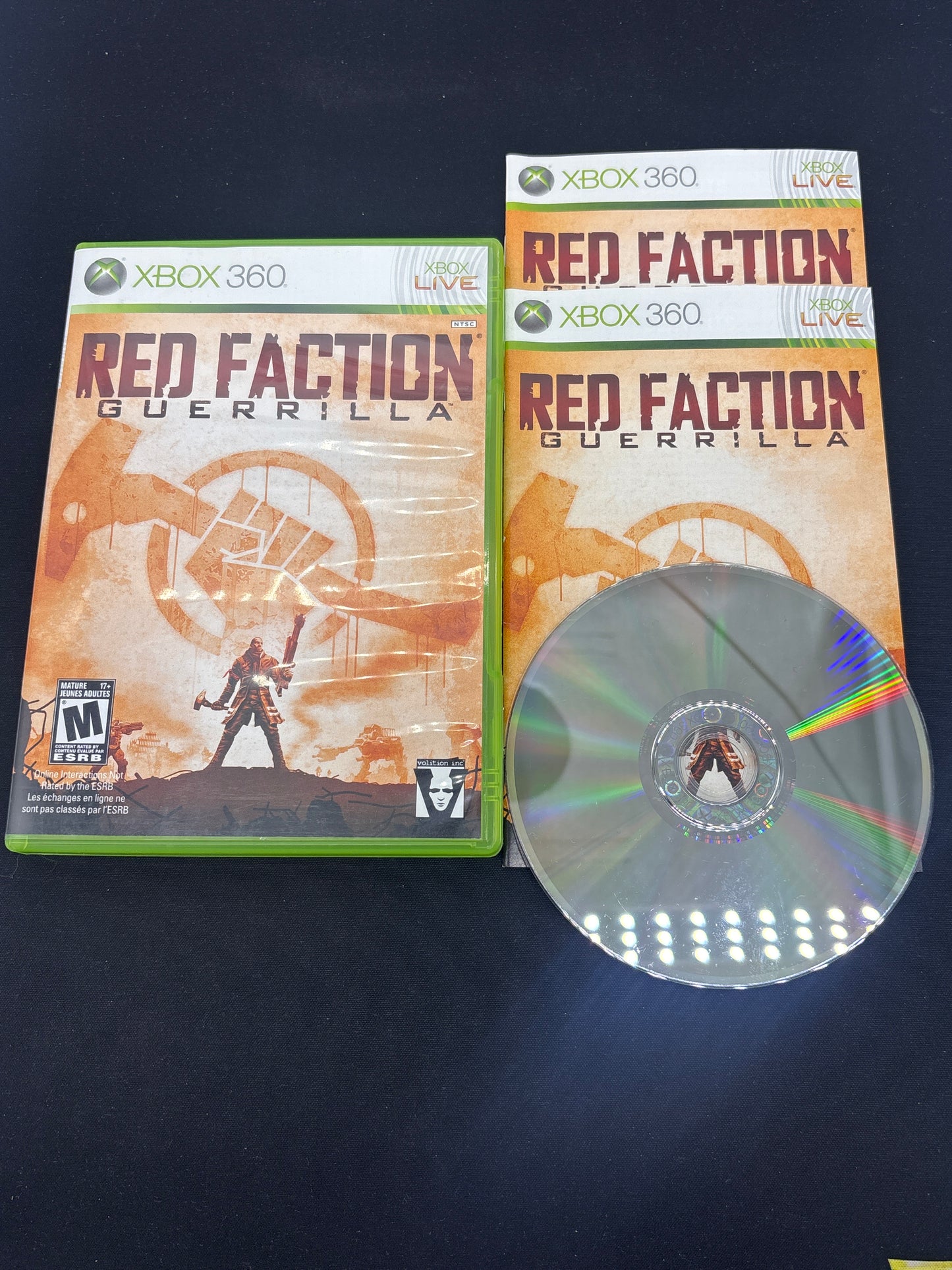 Auction Lot 170: XBOX 360 Video Game Red Faction Guerrilla CIB