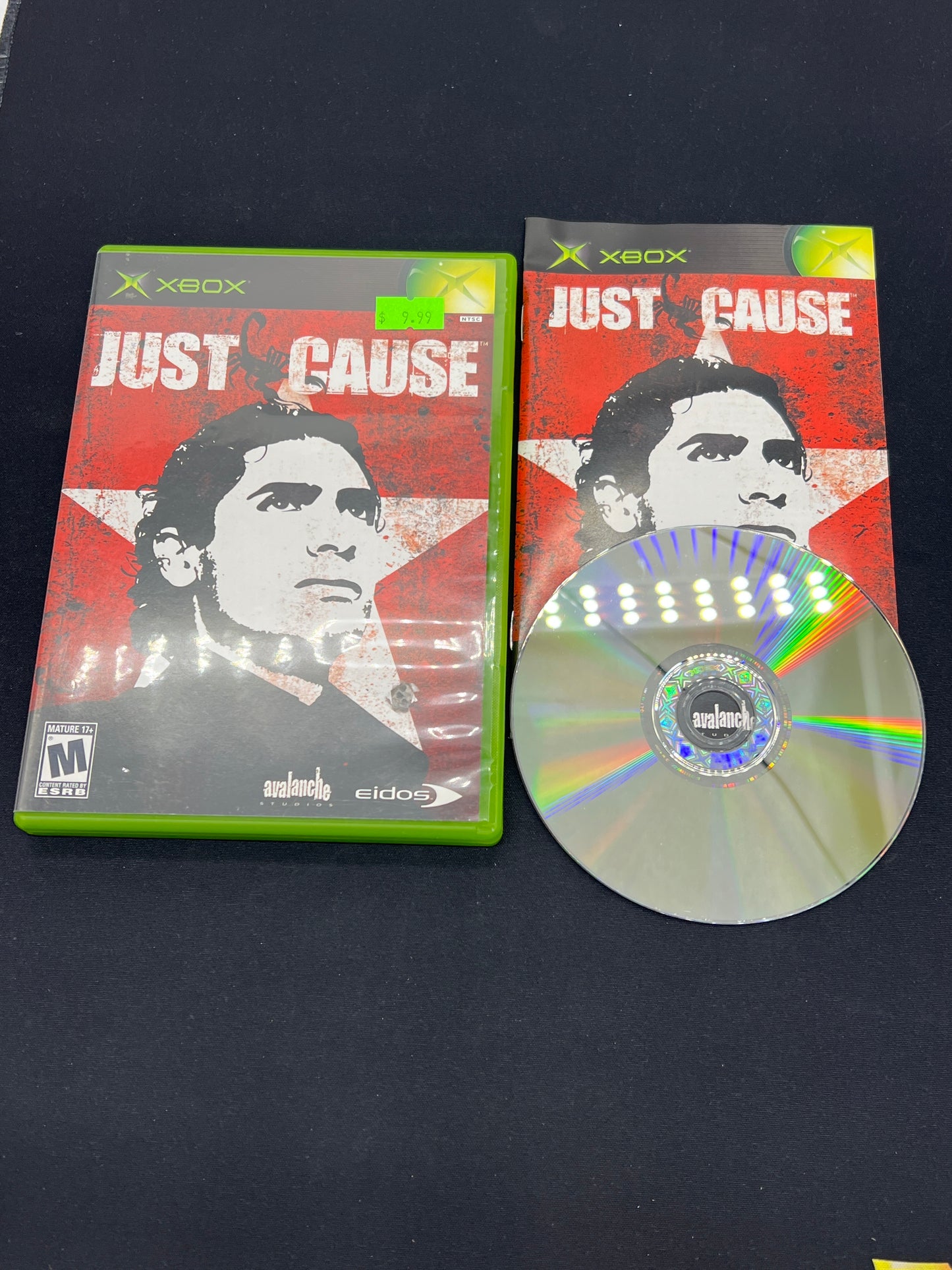 Auction Lot 178: XBOX Video Game Just Cause CIB