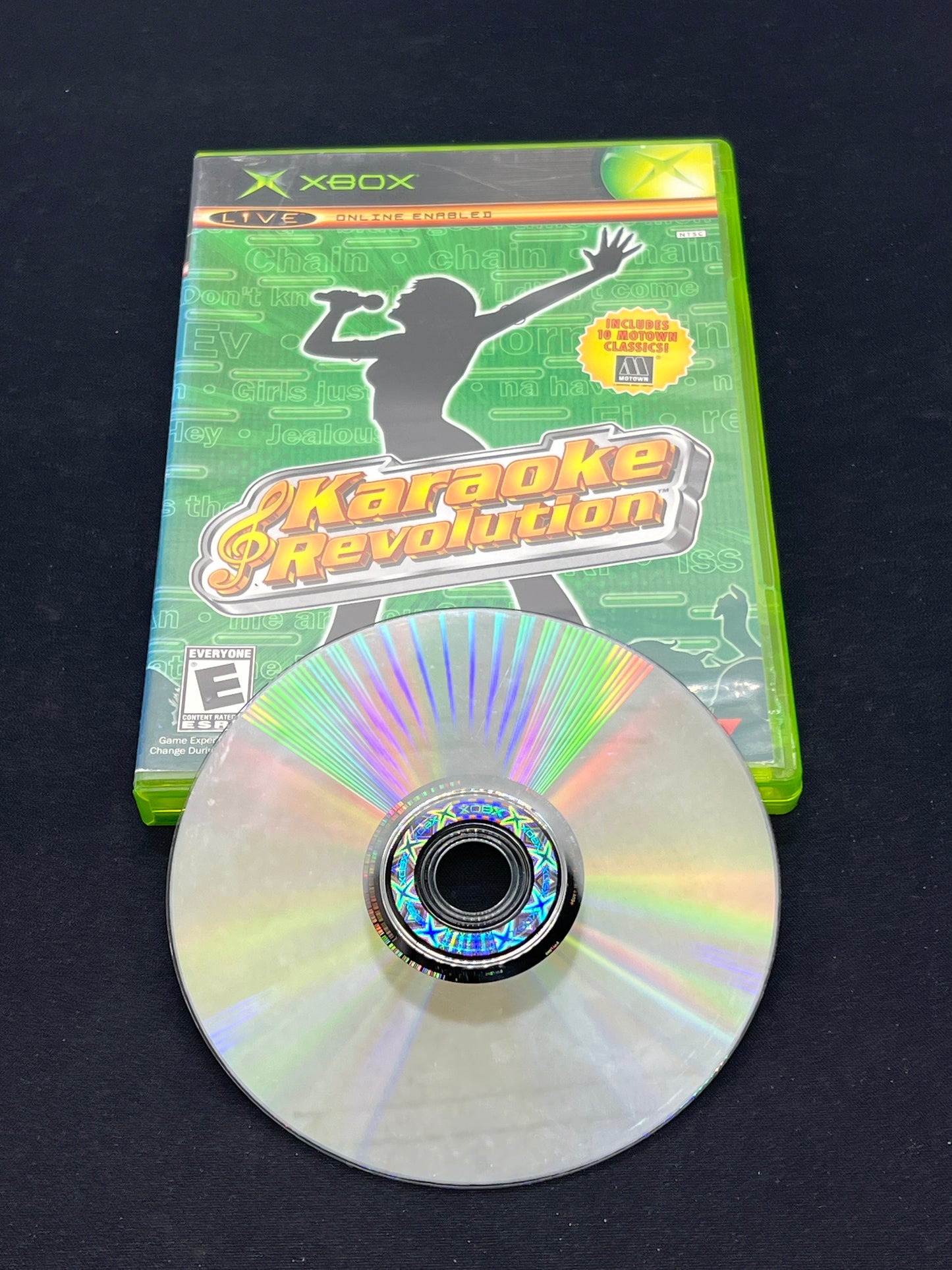 Auction Lot 133: XBOX Video Game Karaoke Revolution