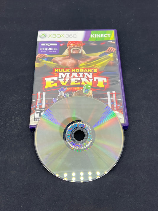 Auction Lot 139: XBOX 360 Video Game Hulk Hogan's Main Event