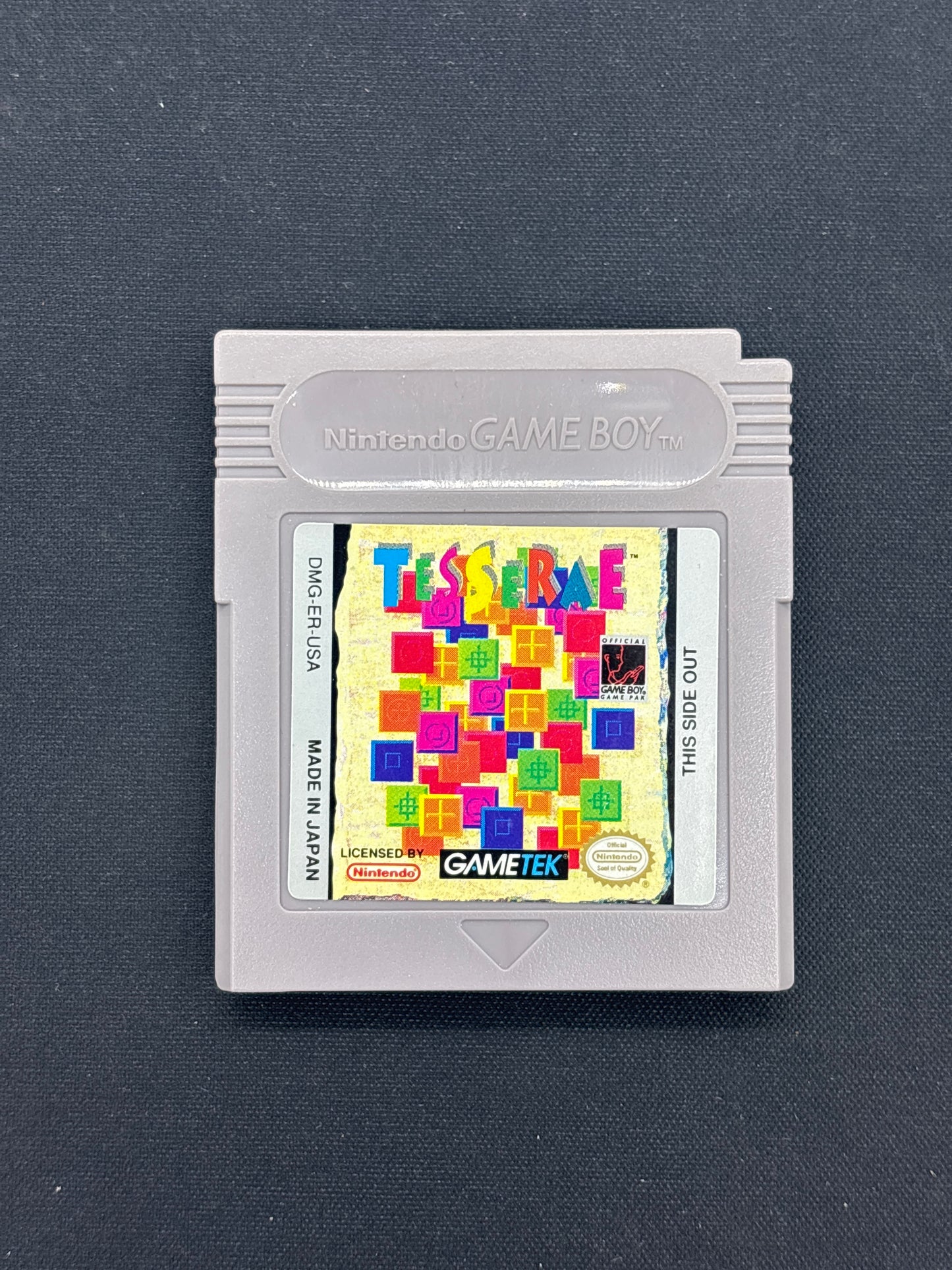 Auction Lot 93: Nintendo Gameboy Tesserae Video Game Loose